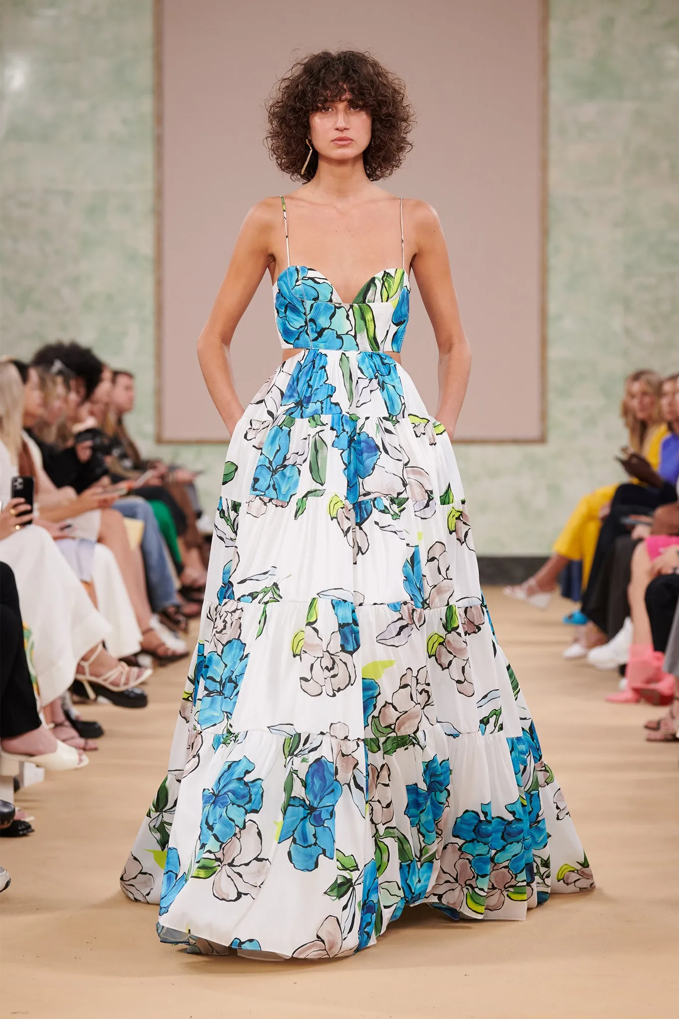 Botanical Tiered Maxi Dress sold by Aje product image thumbnail 3