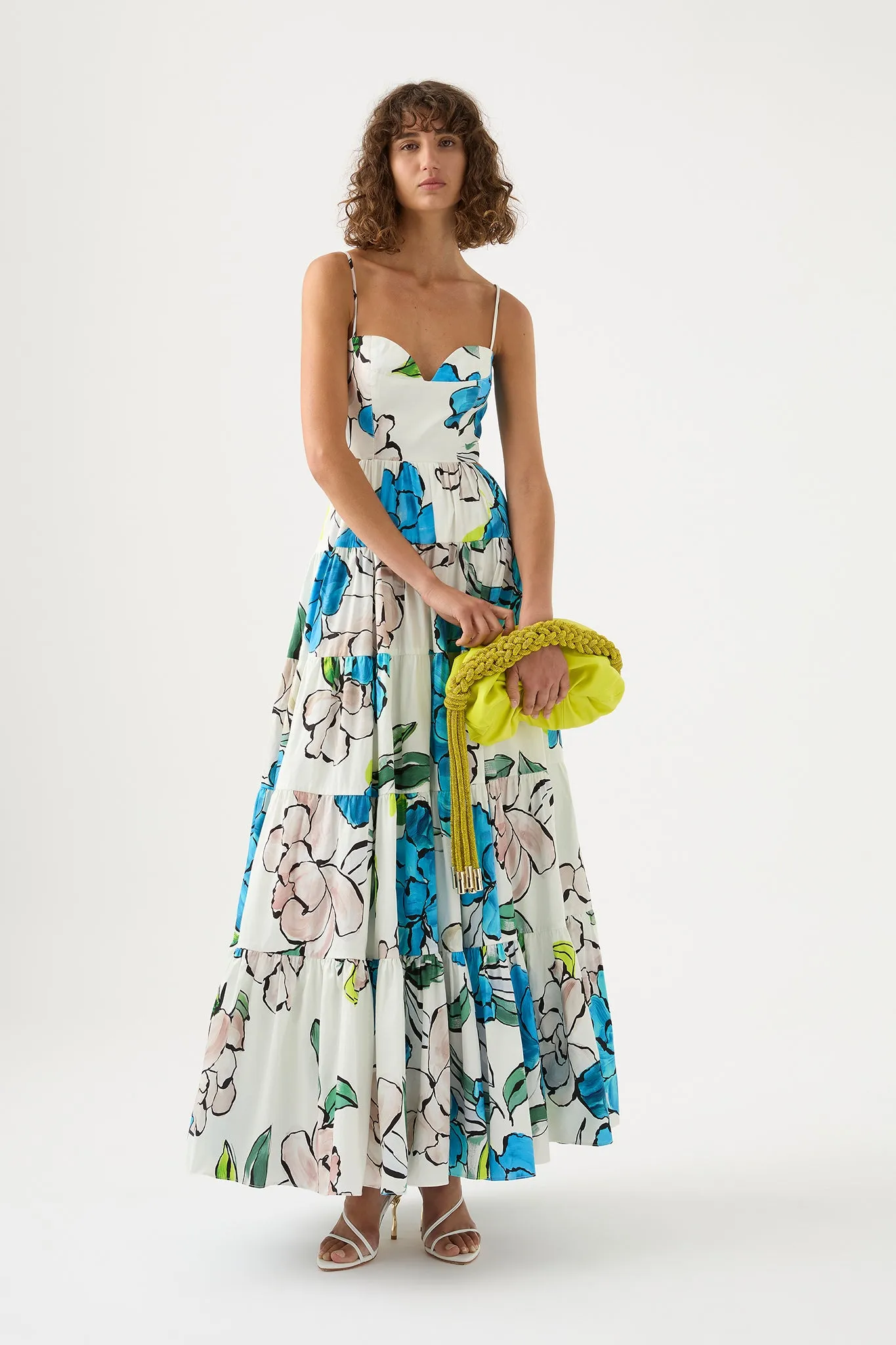 Botanical Tiered Maxi Dress sold by Aje product image thumbnail 5