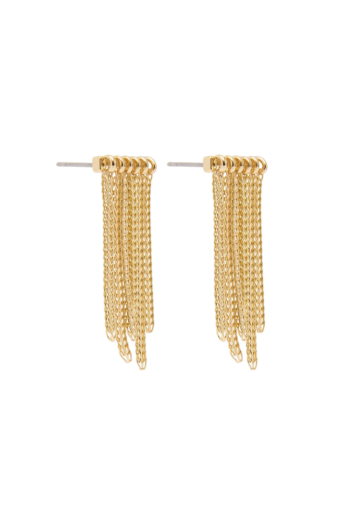 Chevron Drop Chain Earring sold by Aje product image thumbnail 3