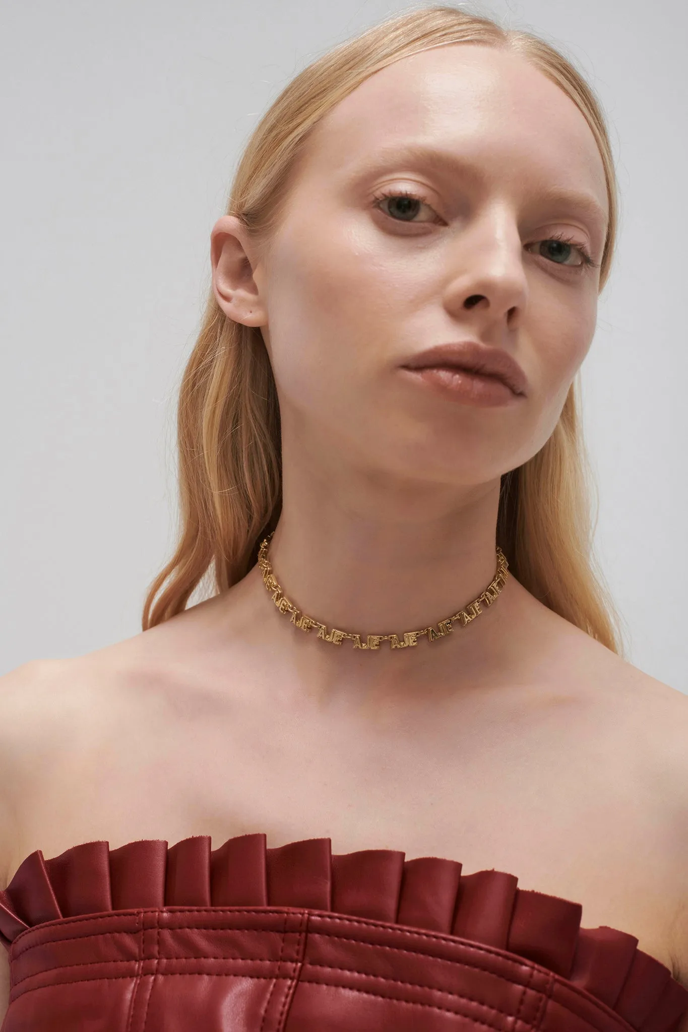 Aje Block Logo Necklace sold by Aje product image thumbnail 2
