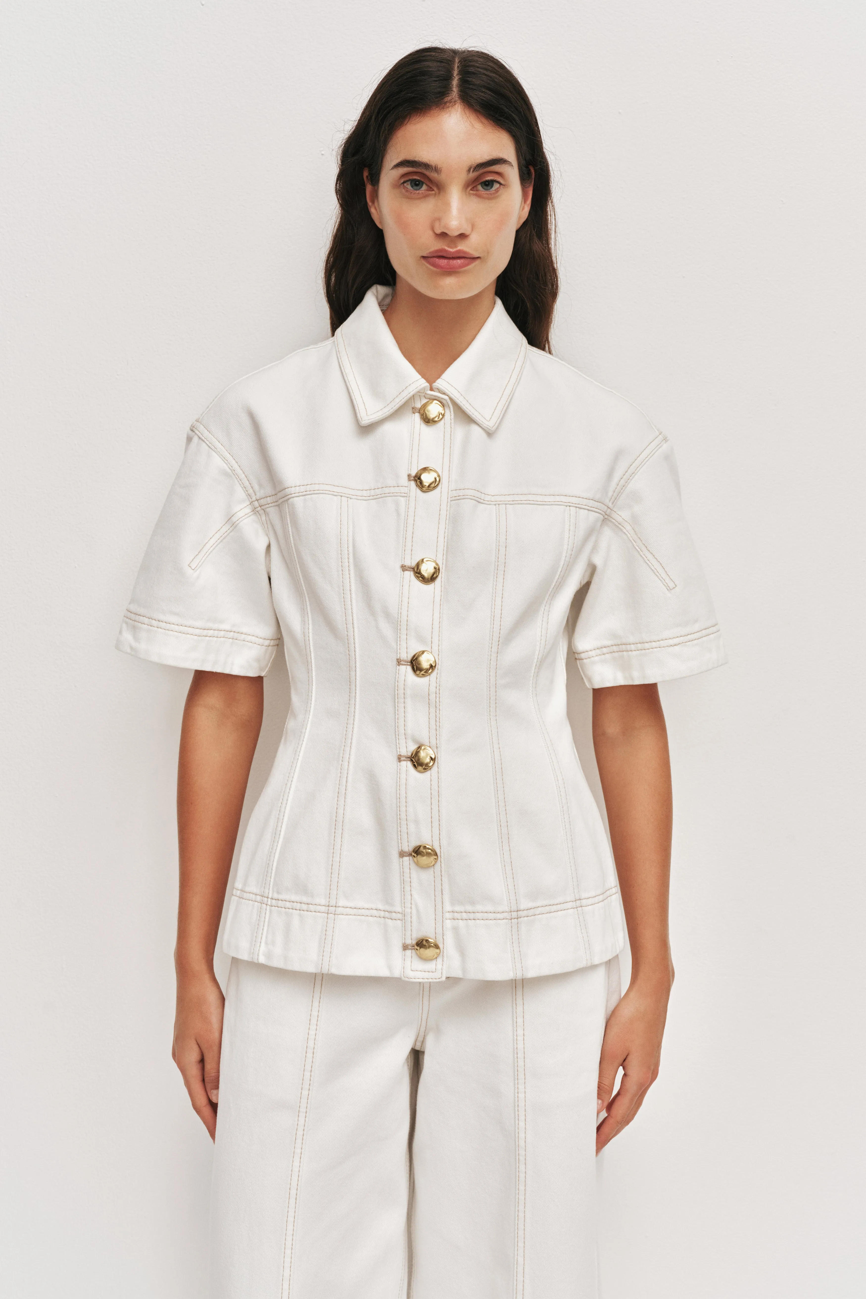 Liliana Denim Shirt sold by Aje product image thumbnail 2
