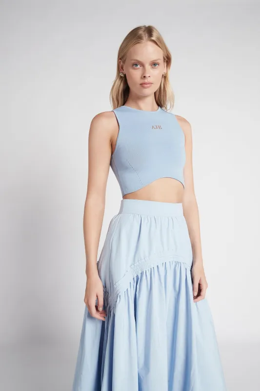 Willow Logo Knit Tank Top made by Aje