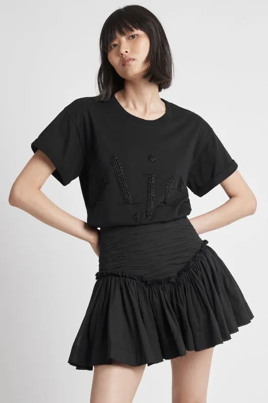 New Wave Mini Skirt made by Aje