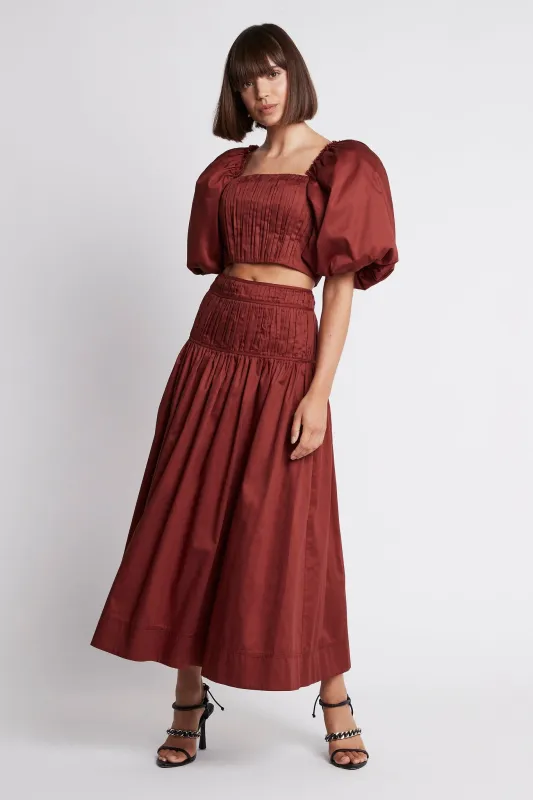 Enamour Midi Skirt made by Aje