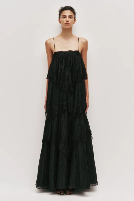 Ophelia Lace Gown made by Aje