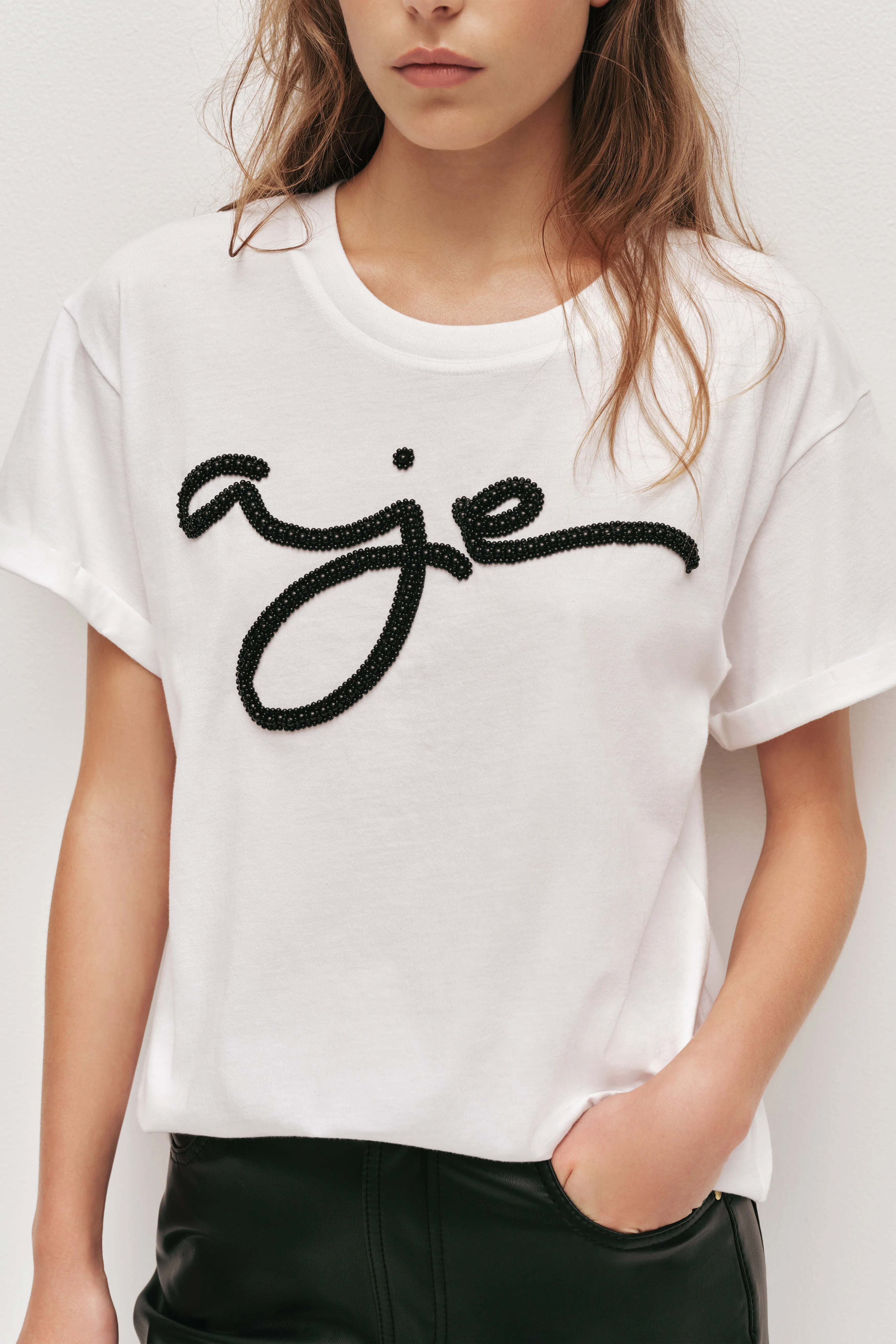 Leonora Logo Tee sold by Aje product image thumbnail 4