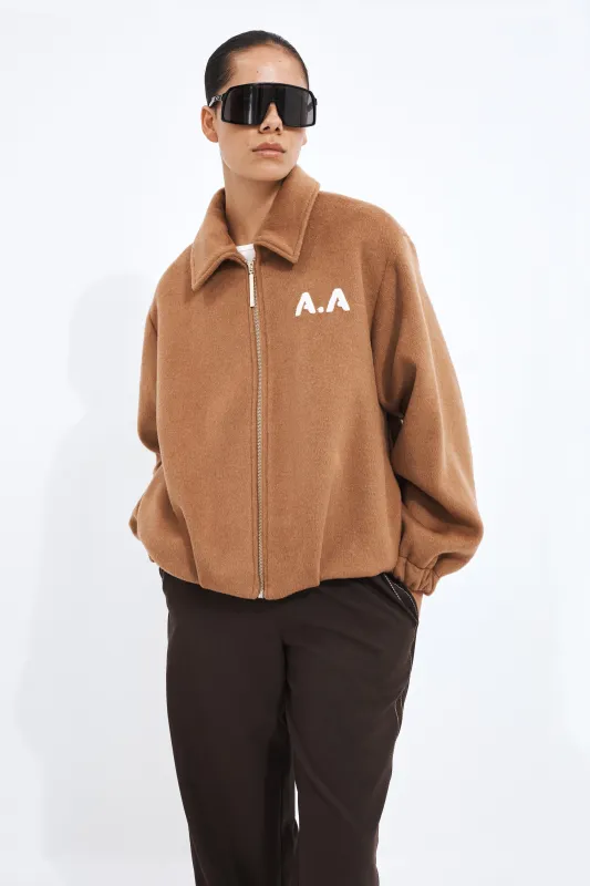 Varsity Bomber Jacket made by Aje