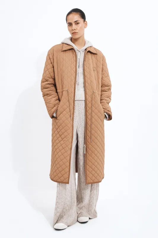 Quilted Zip Jacket made by Aje