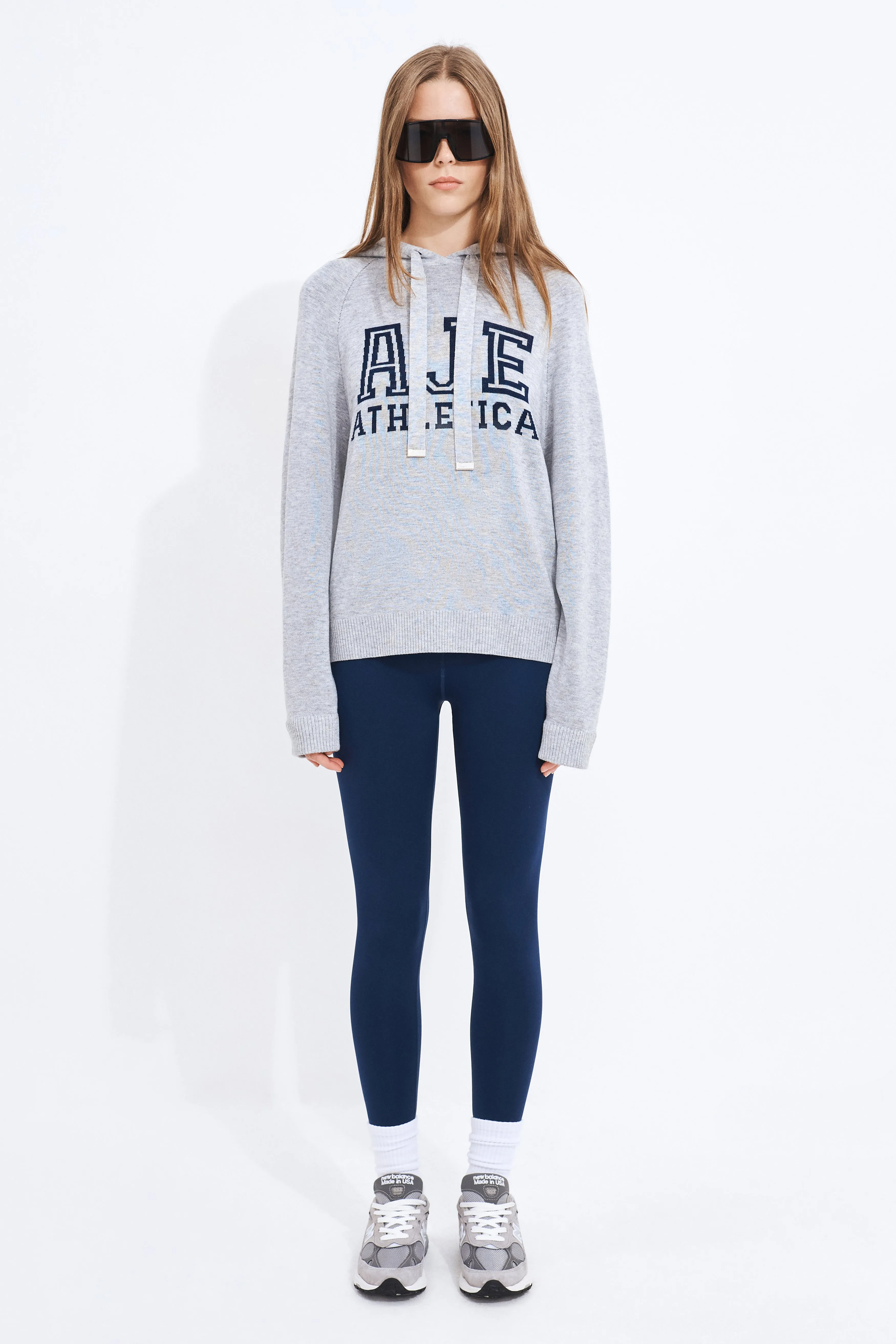 Logo Knit Hoodie sold by Aje product image thumbnail 3