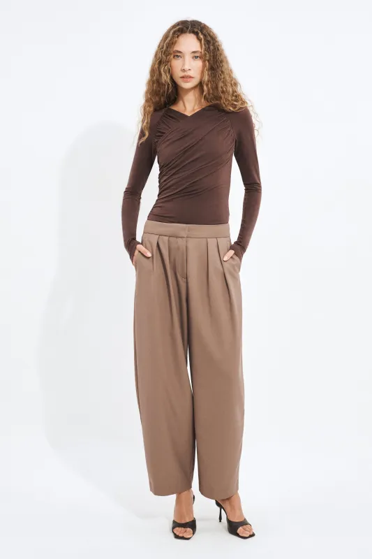 Aria Barrel Pants made by Aje