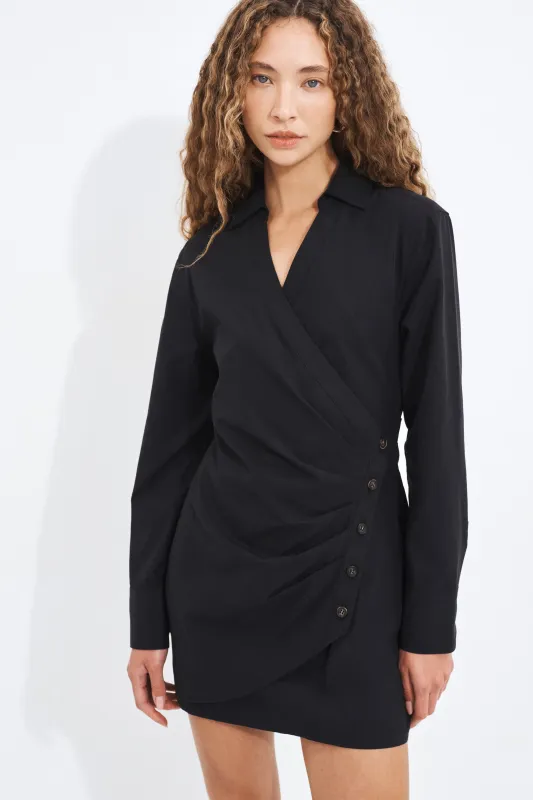 Cameron Long Sleeve Mini Dress made by Aje