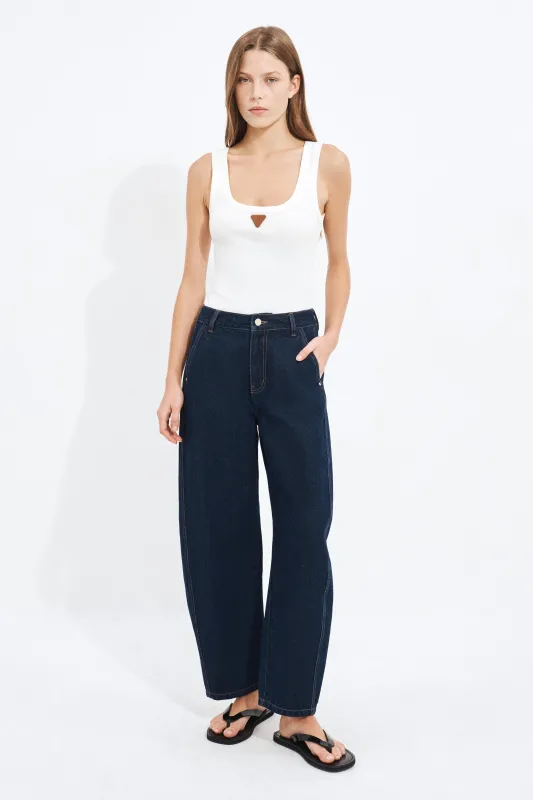 Arden Tailored Barrel Jean made by Aje