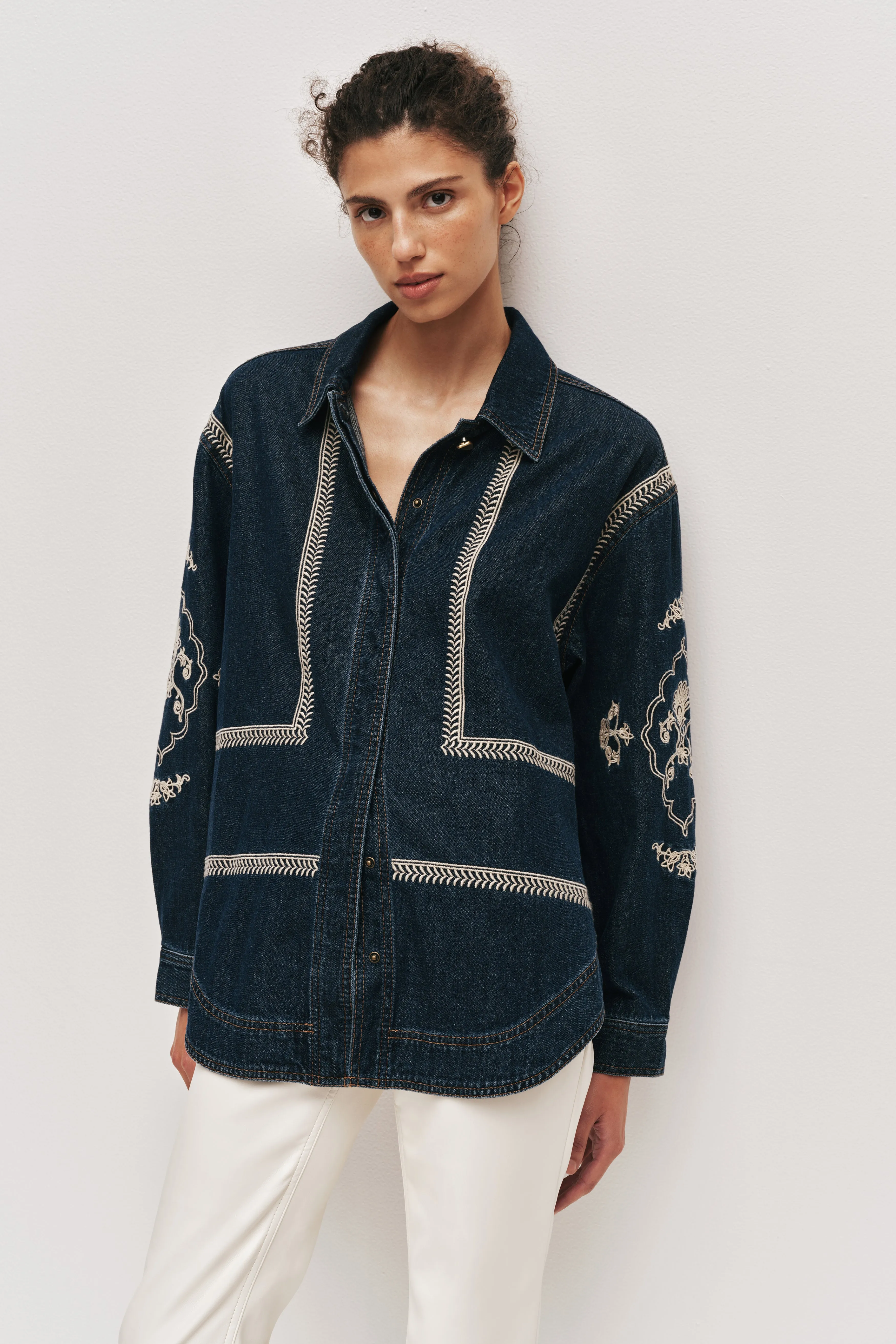 Lotus Denim Shirt sold by Aje product image thumbnail 3