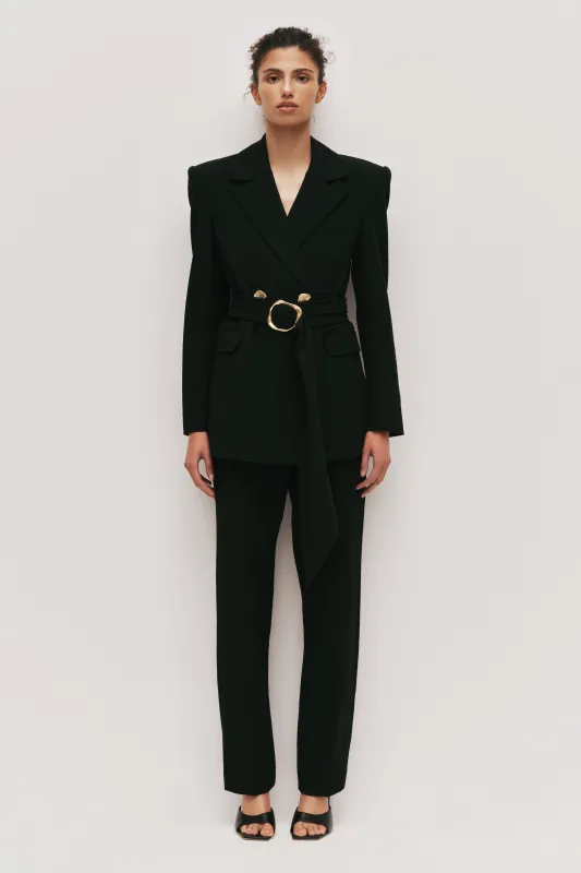 Simone Lace Back Blazer made by Aje