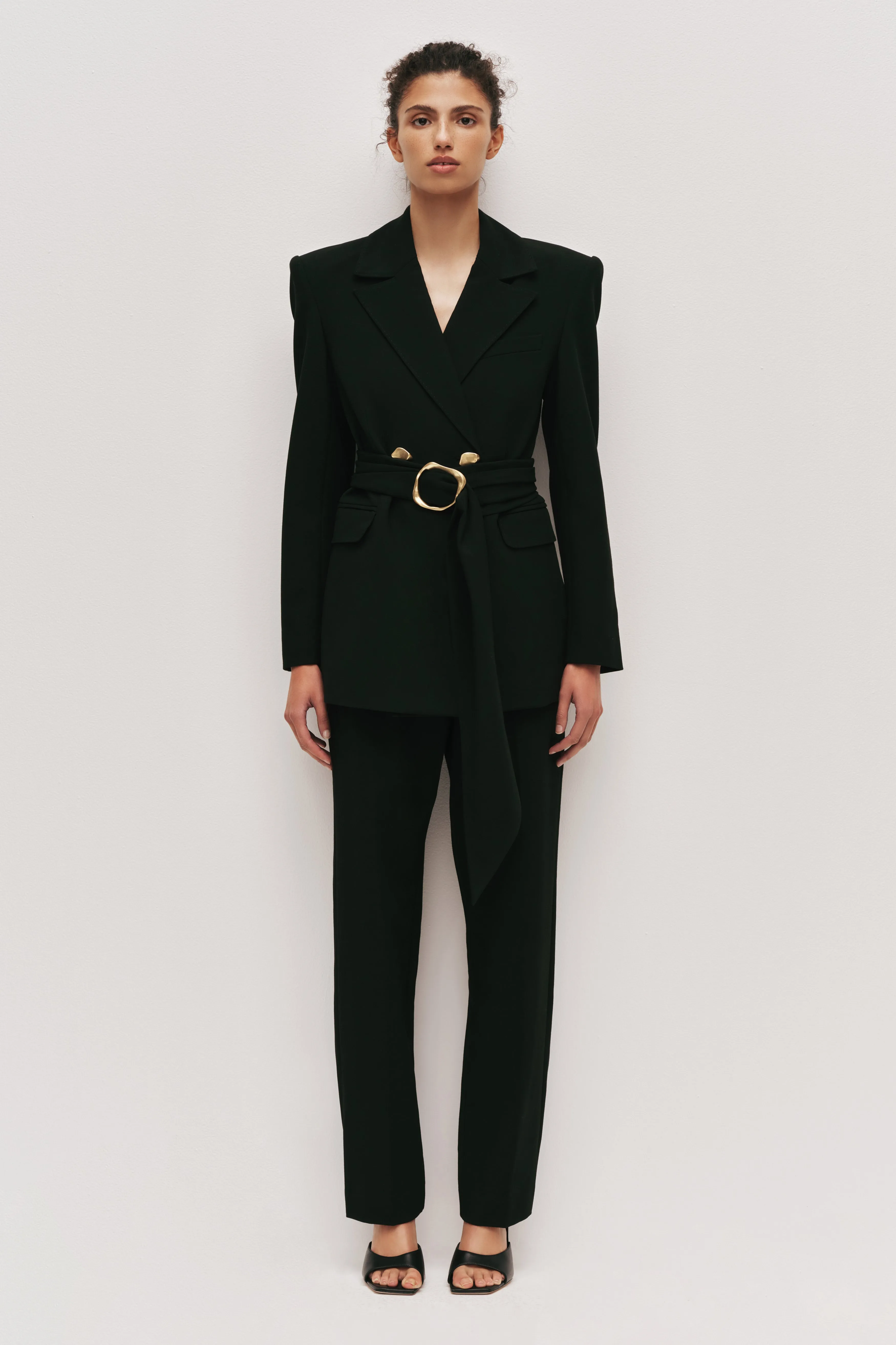 Simone Lace Back Blazer sold by Aje