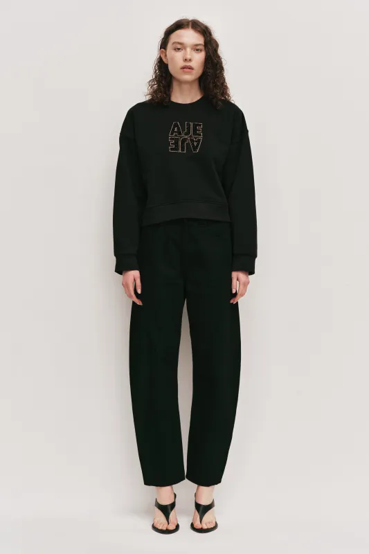 Amina Logo Sweater made by Aje