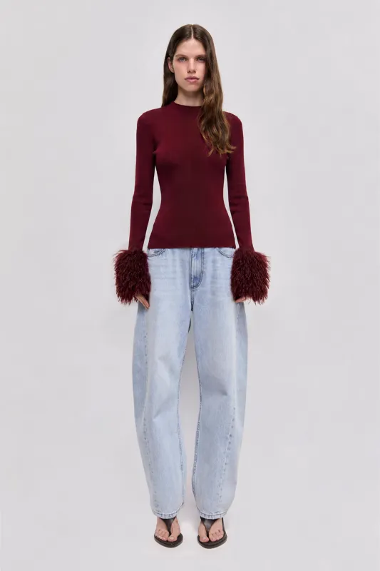 Province Knit Jumper made by Aje
