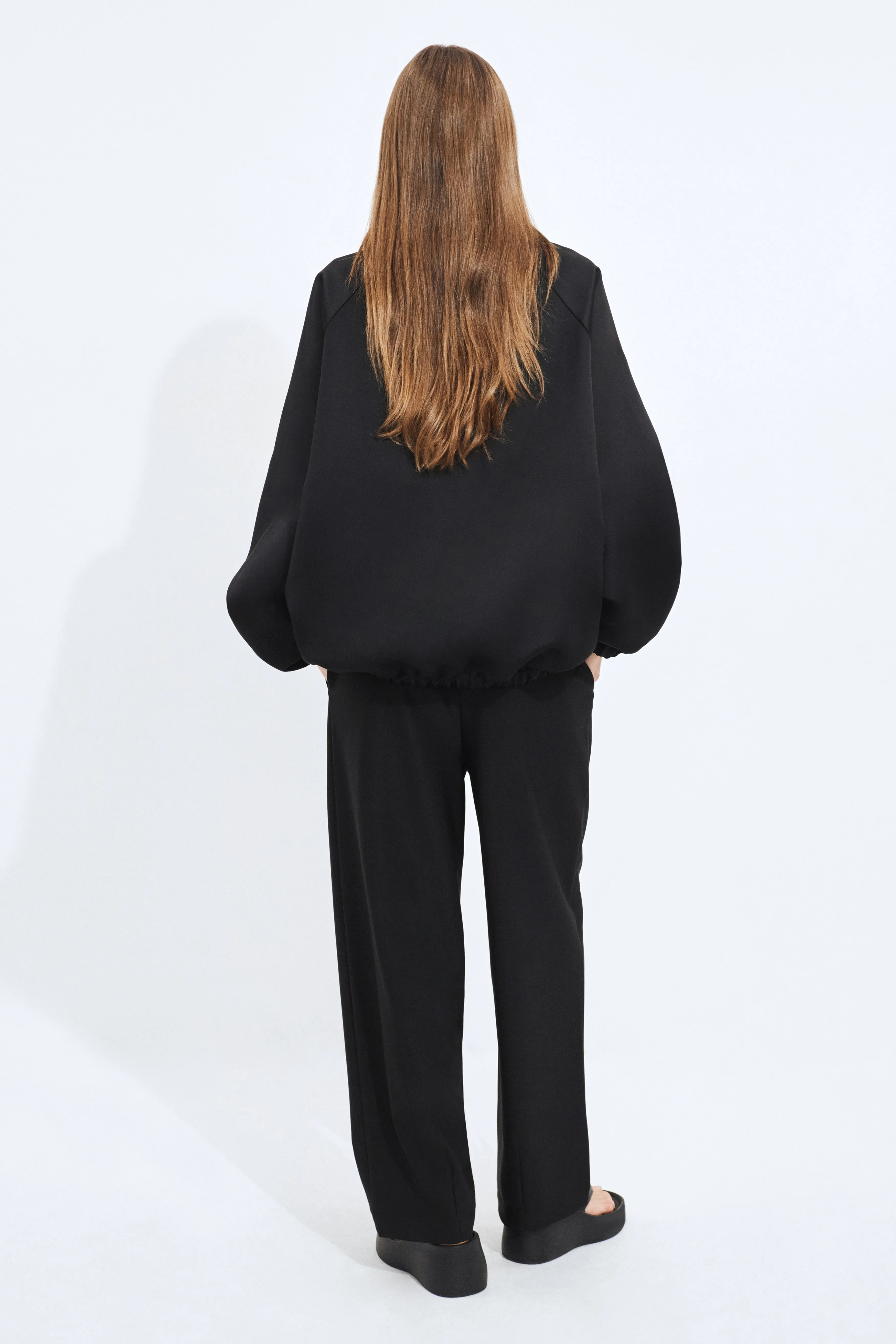 Longline Satin Bomber sold by Aje product image thumbnail 5