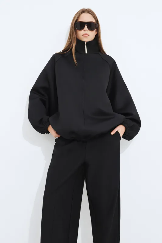 Longline Satin Bomber made by Aje
