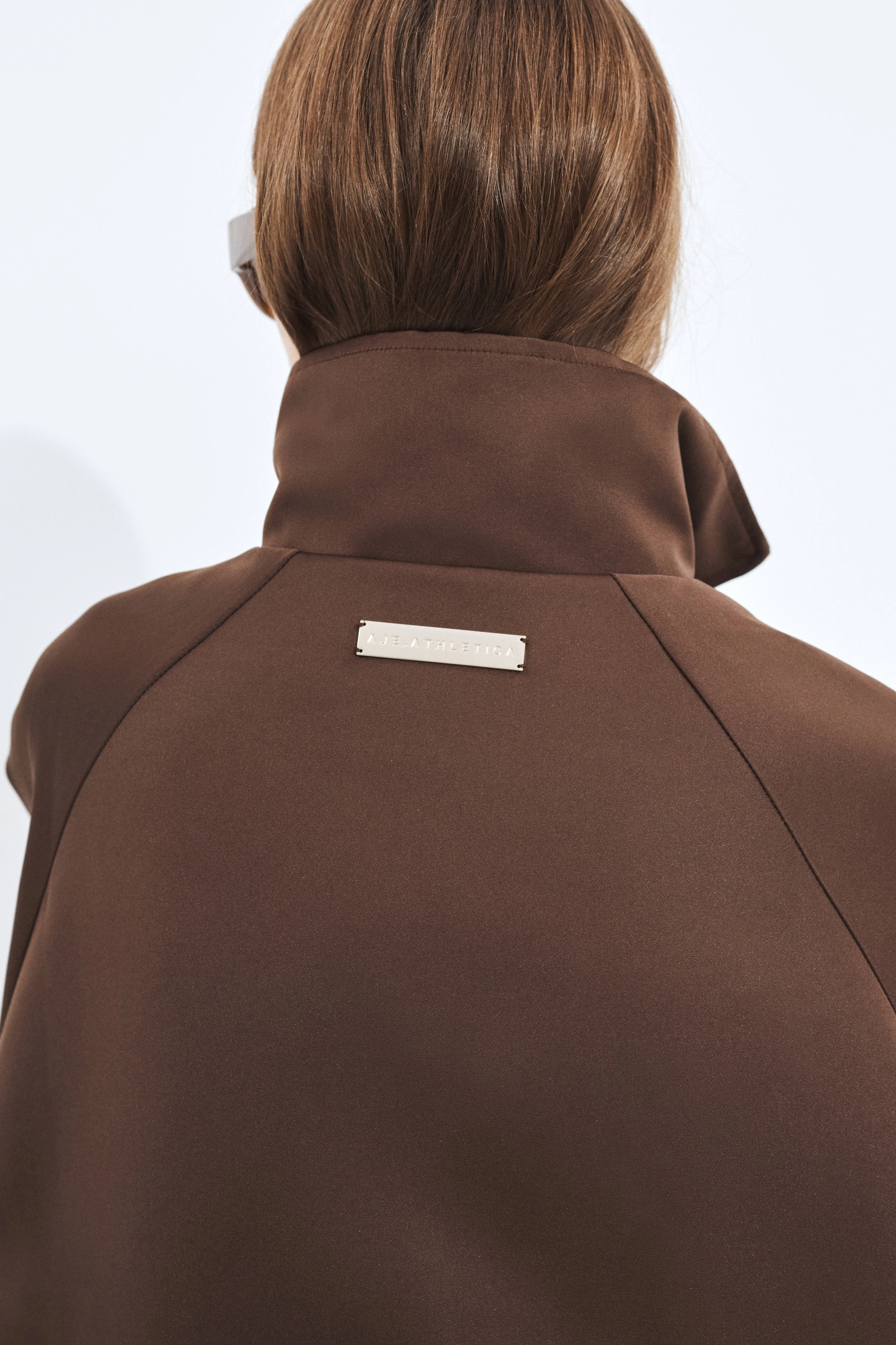 Longline Satin Bomber sold by Aje product image thumbnail 5