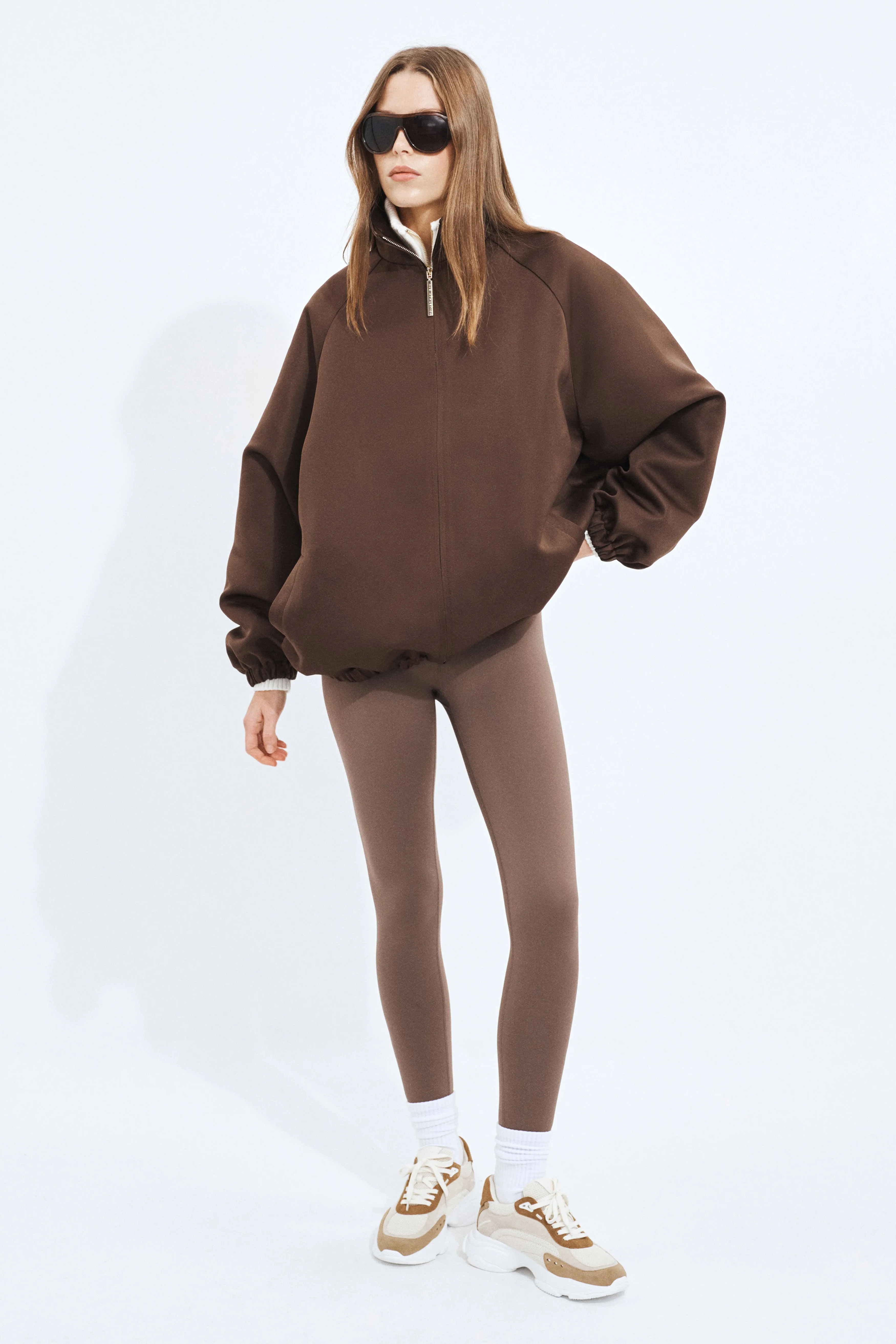 Longline Satin Bomber sold by Aje product image thumbnail 3