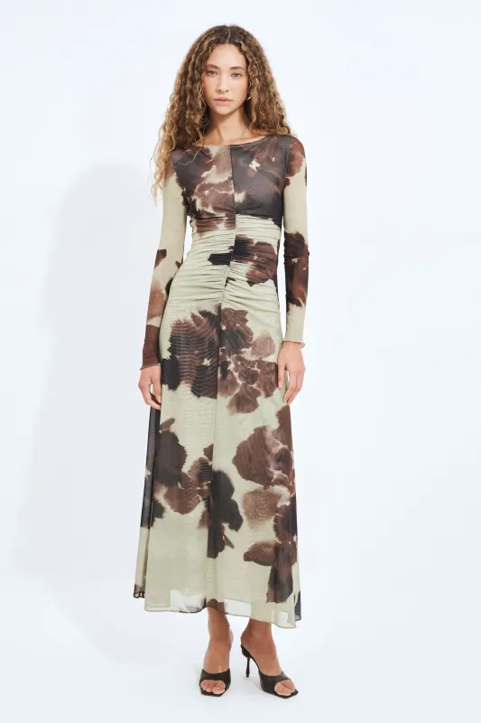 Stella Mesh Maxi Dress made by Aje