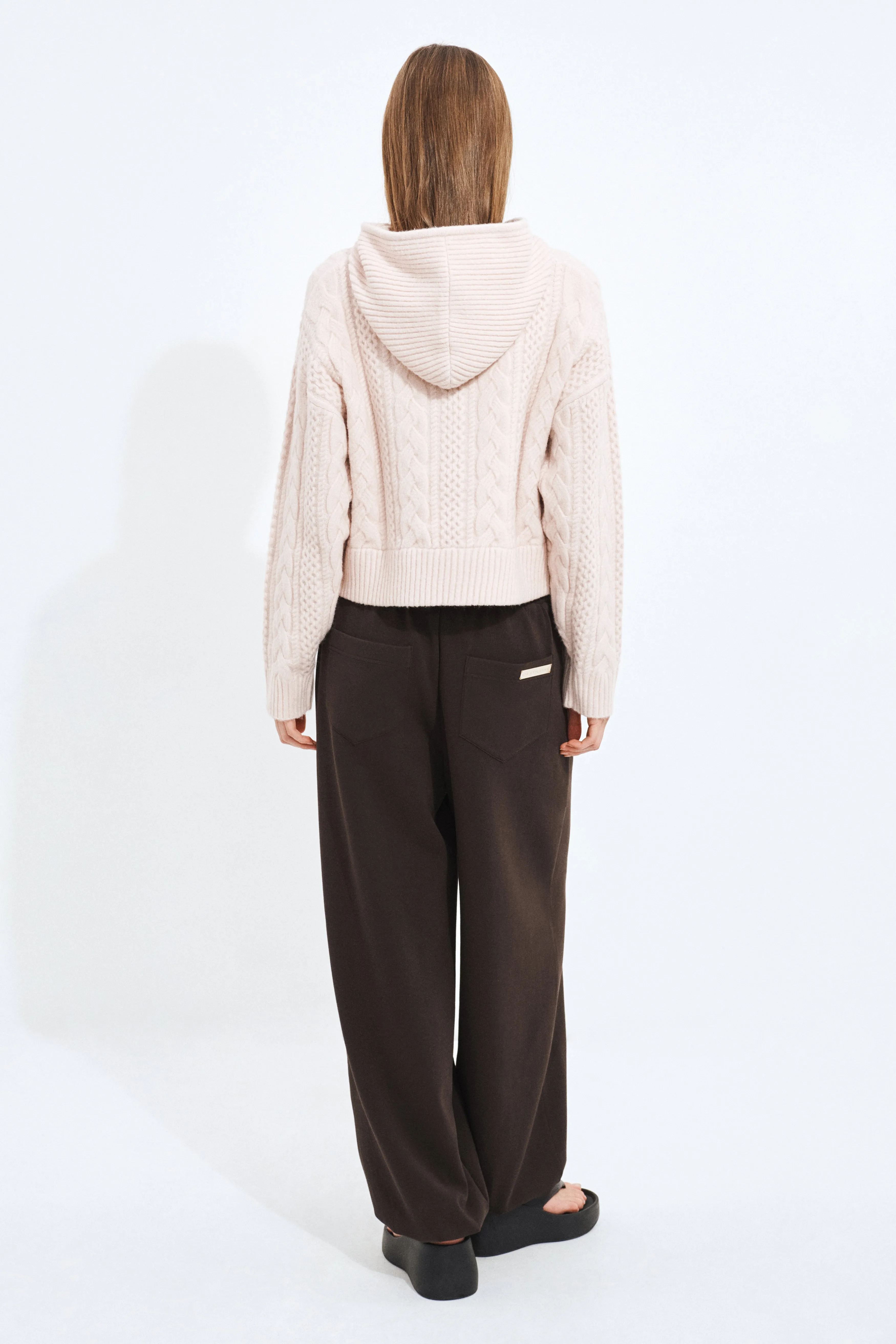 Cable Knit Hoodie sold by Aje product image thumbnail 5