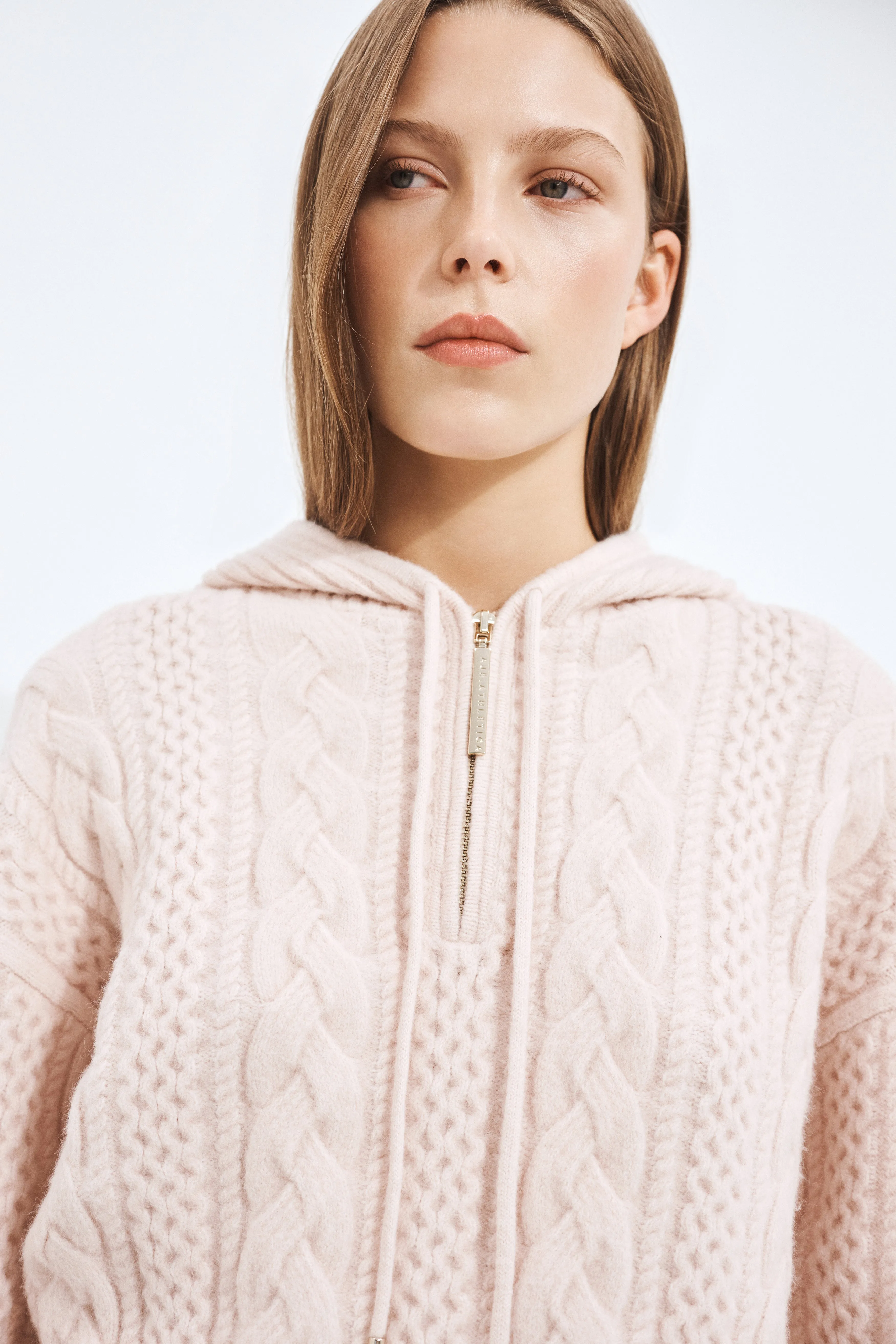 Cable Knit Hoodie sold by Aje product image thumbnail 3