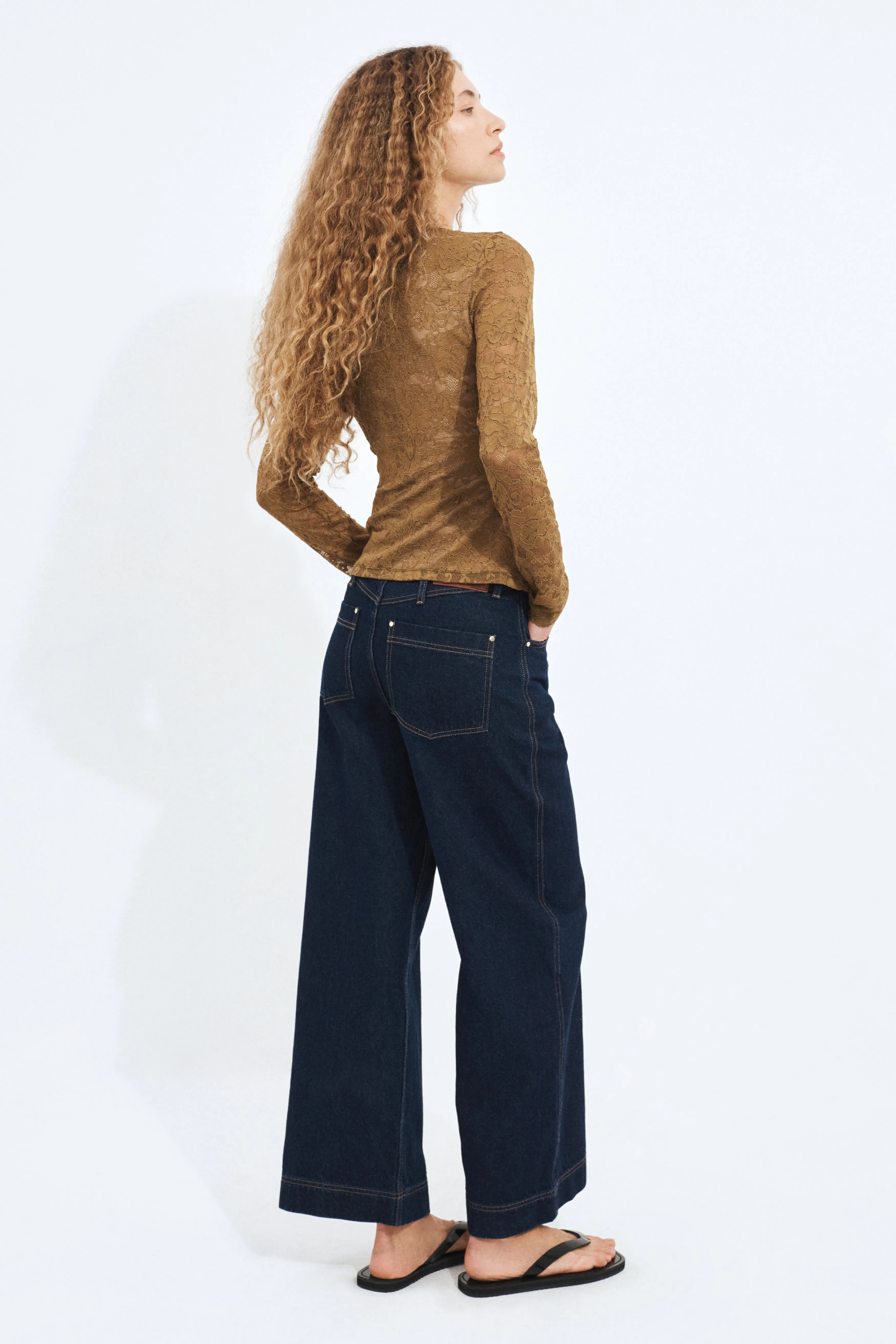 Lace Long Sleeve Top sold by Aje product image thumbnail 4