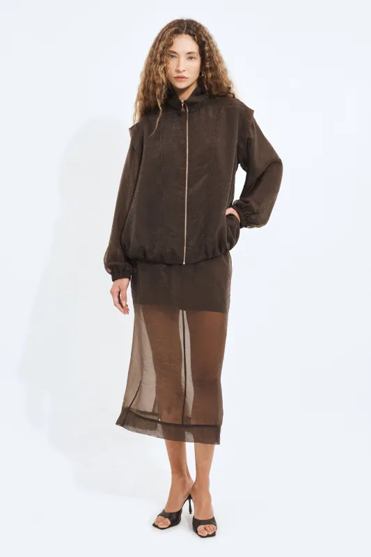 Paige Organza Bomber made by Aje