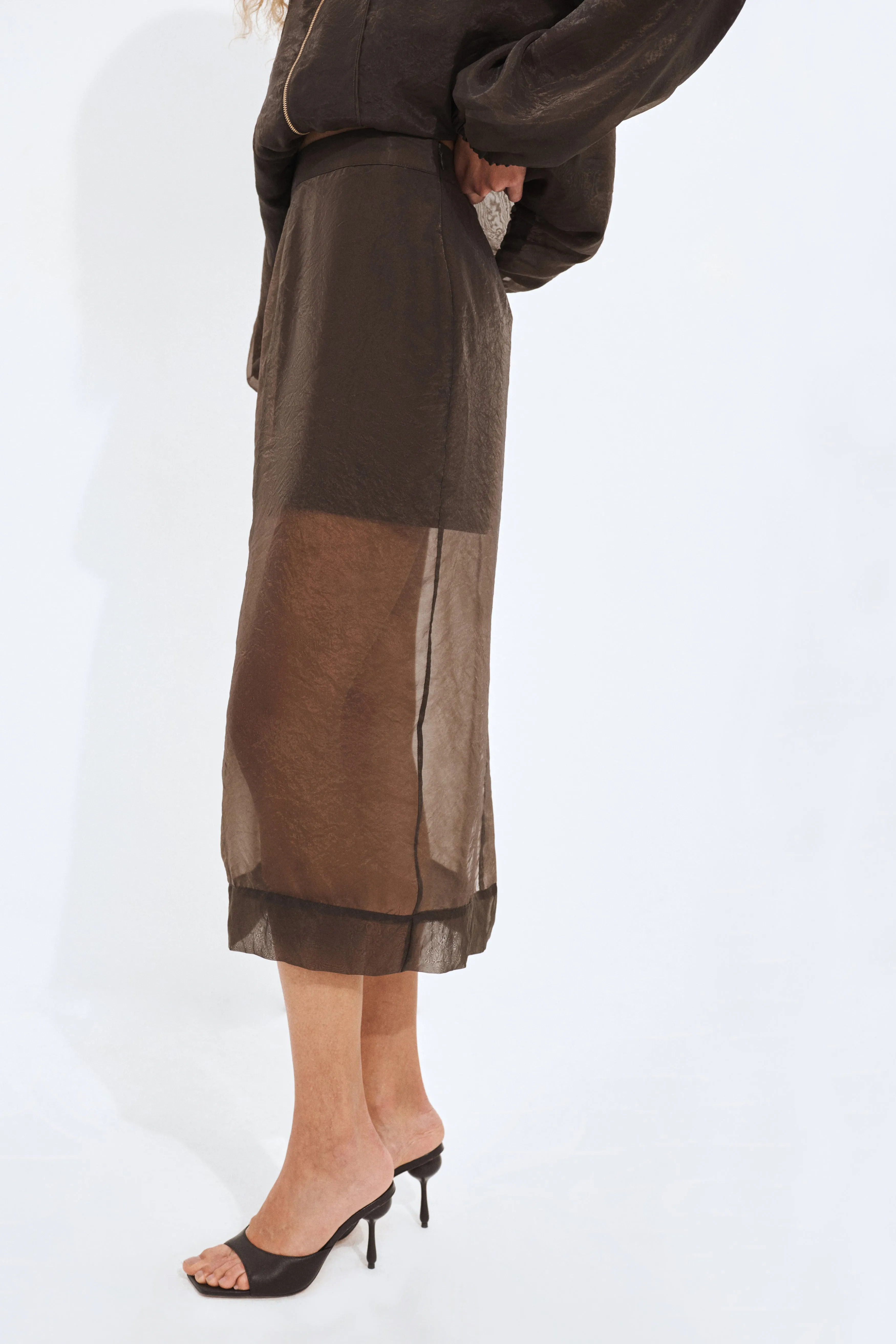Paige Sheer Skirt sold by Aje product image thumbnail 3