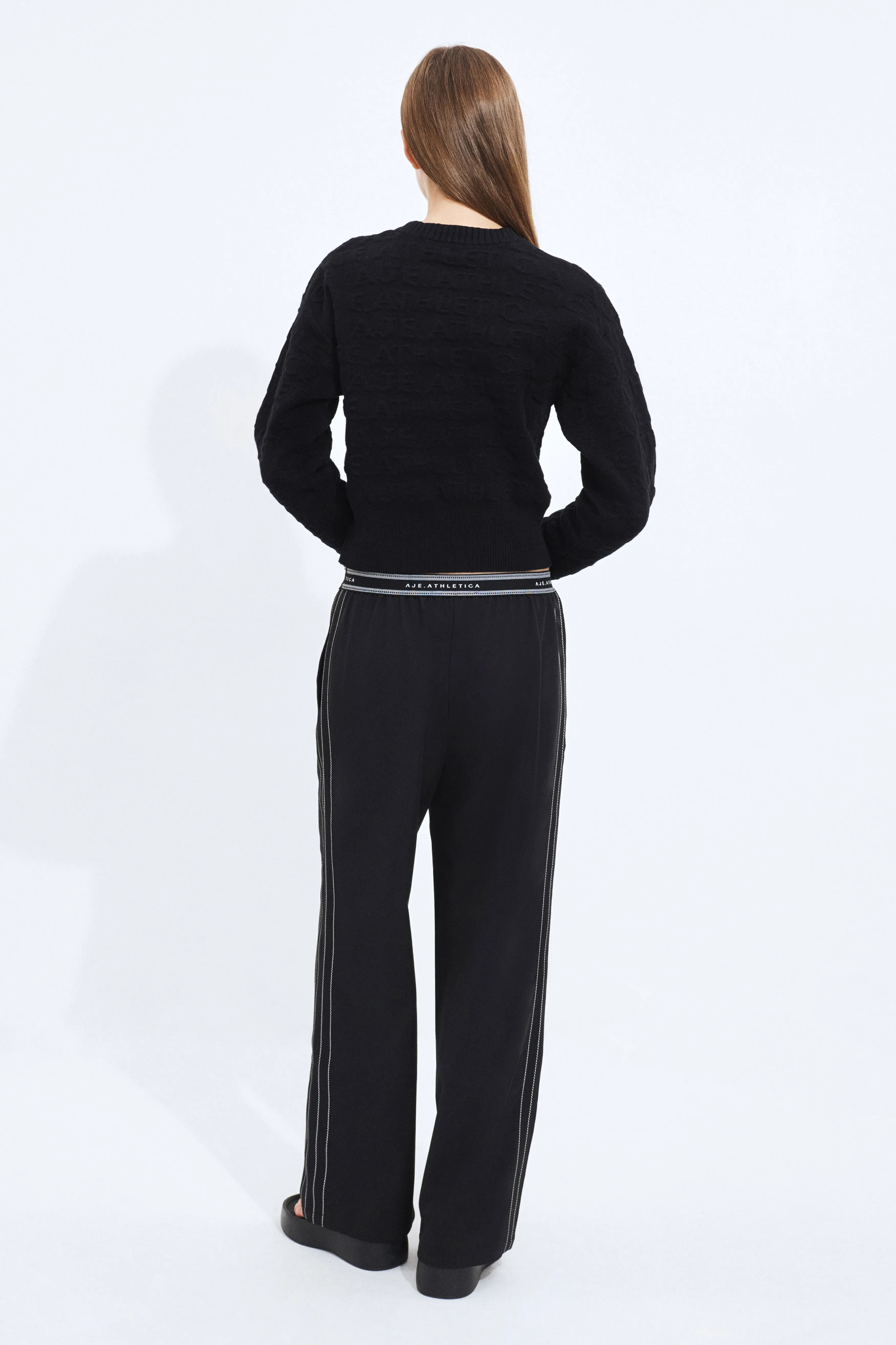 Logo Knit Jumper sold by Aje product image thumbnail 5