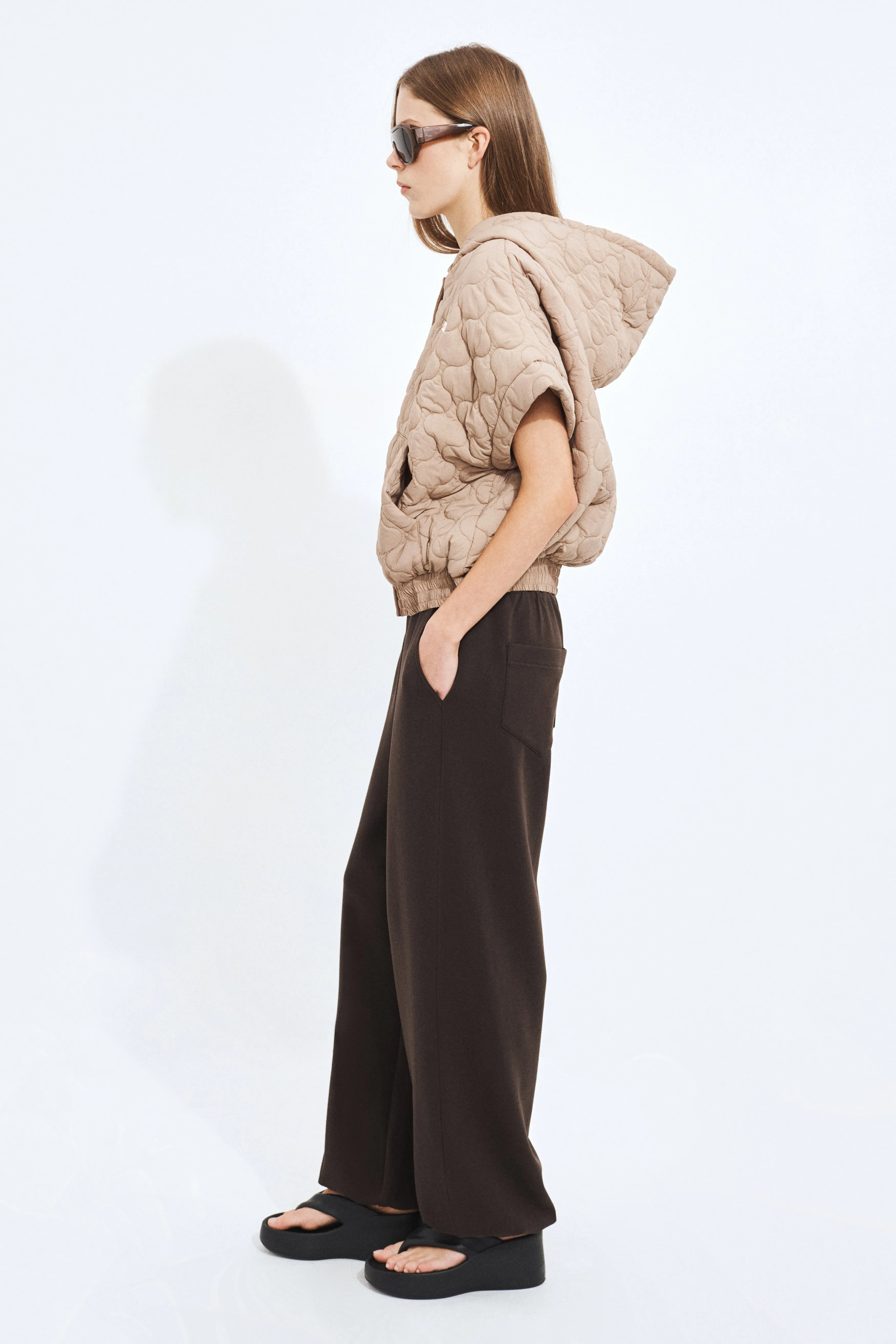 Quilted Crop Vest sold by Aje product image thumbnail 4
