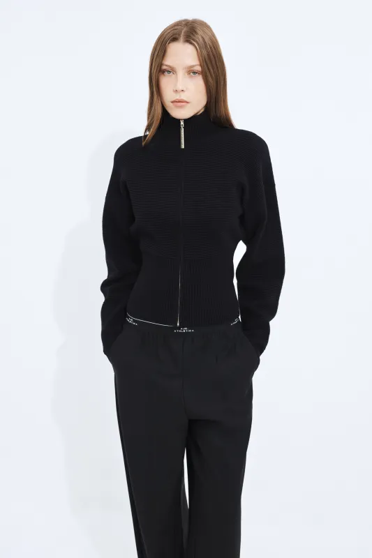 Ottoman Knit Jacket made by Aje