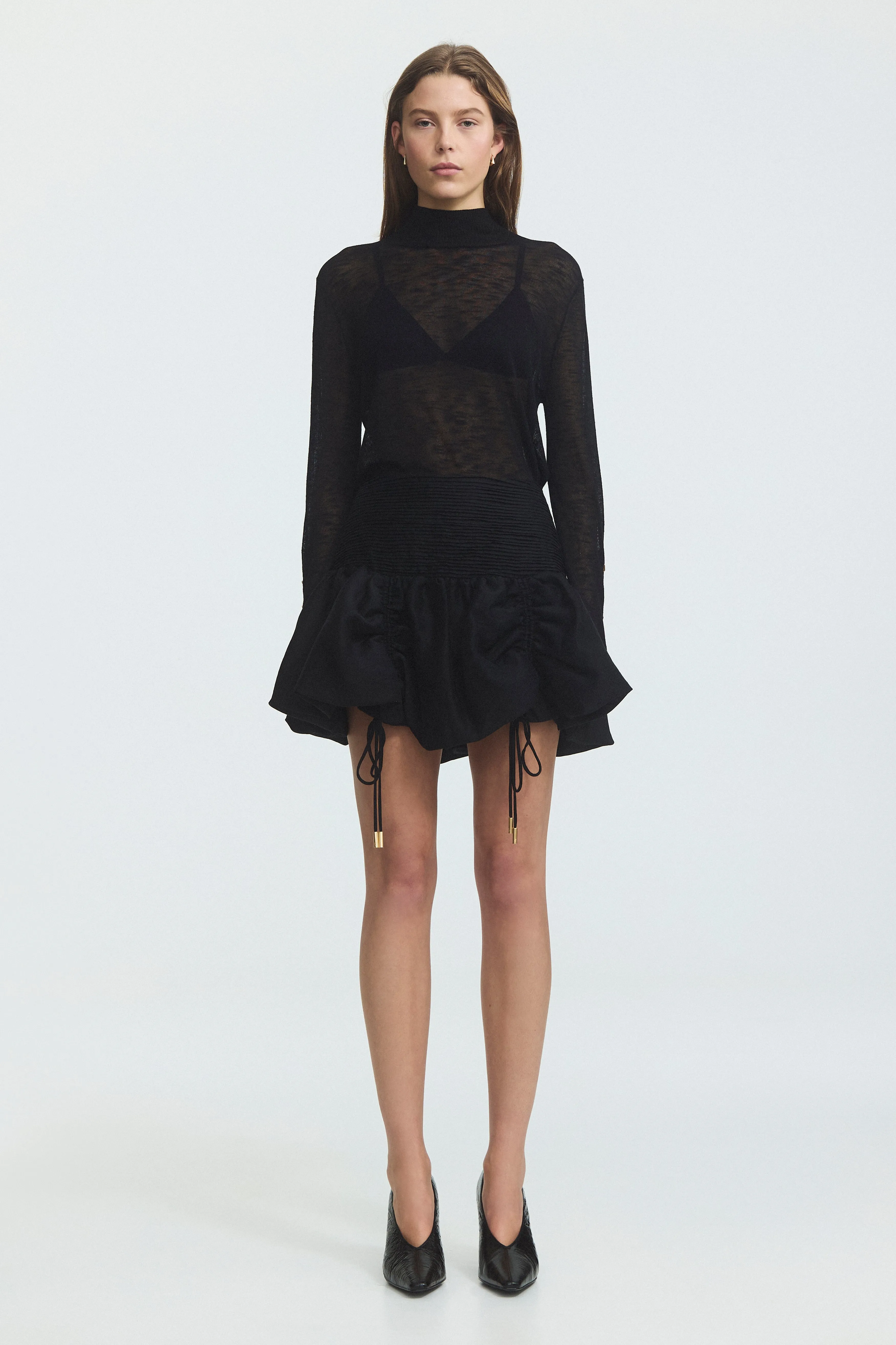 Contour Mini Skirt sold by Aje