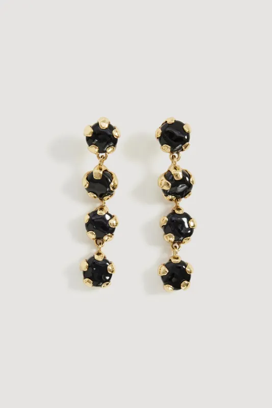 Dusk Resin Drop Stud made by Aje
