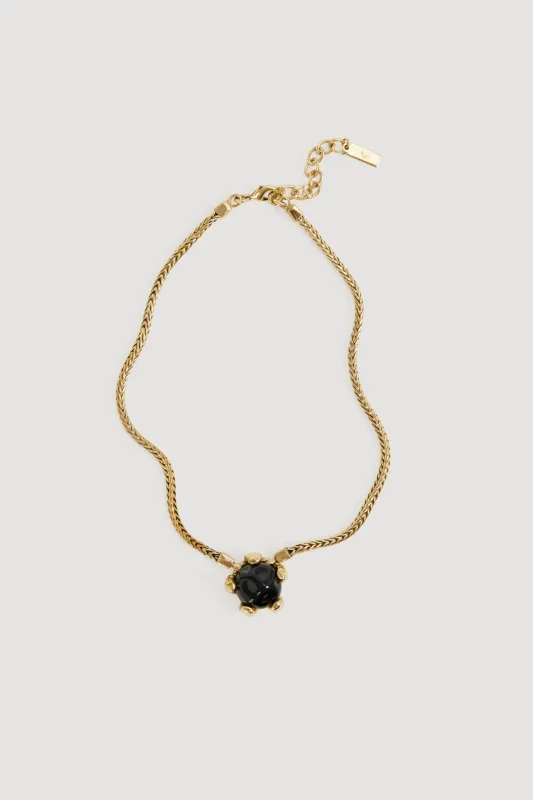 Dusk Resin Necklace made by Aje
