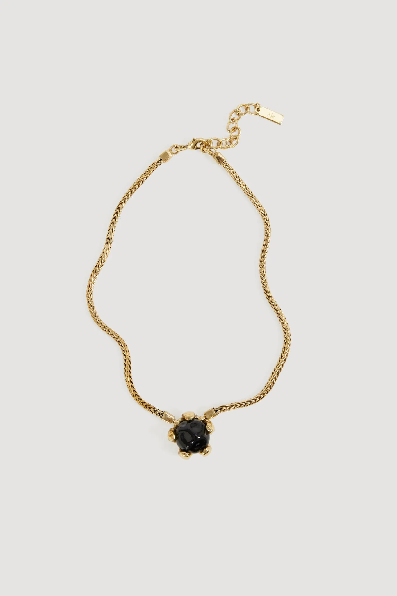 Dusk Resin Necklace sold by Aje
