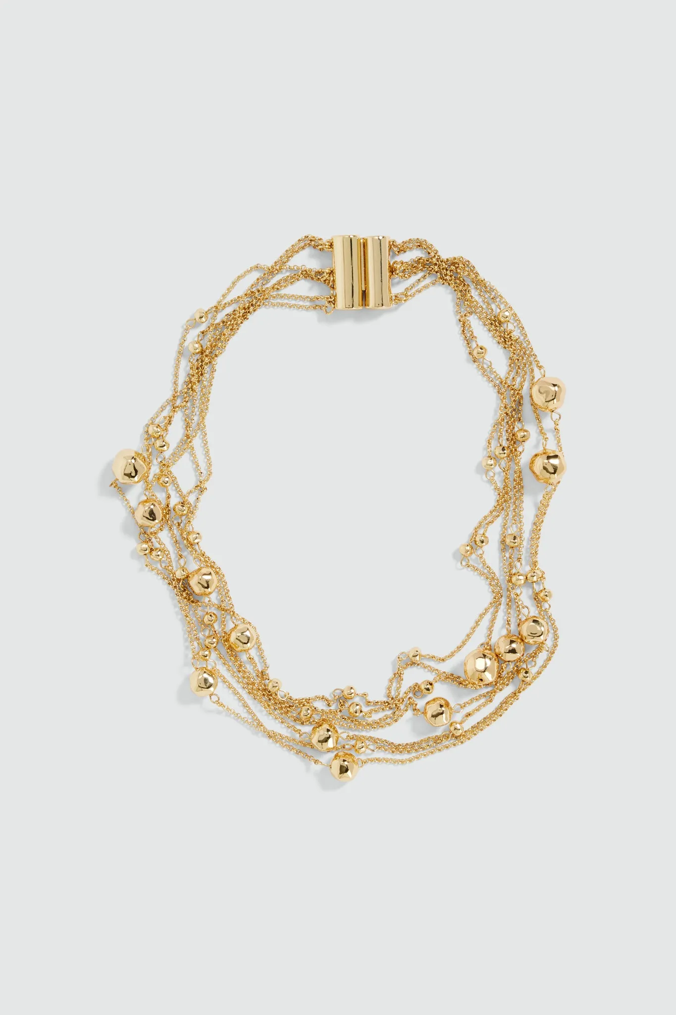 Elle Gold Necklace sold by Aje