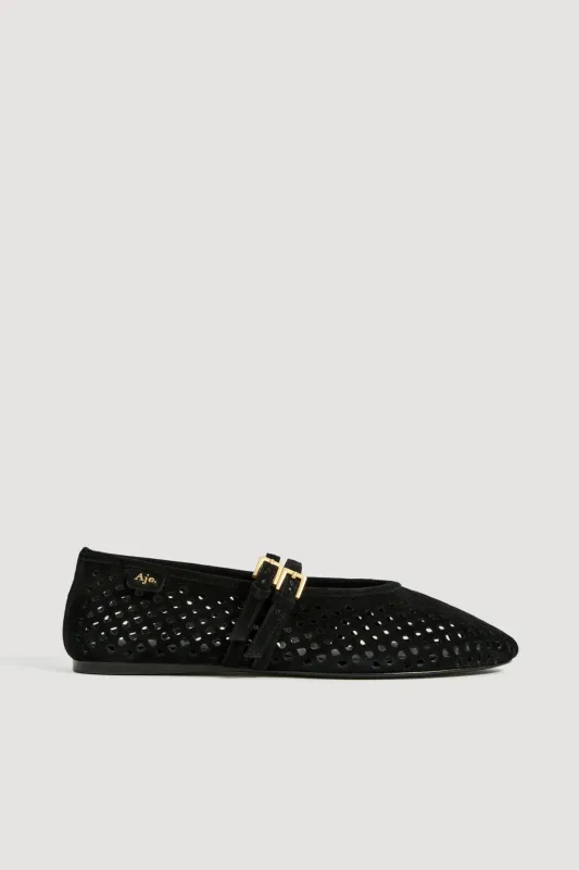 Navina Suede Ballet Flat made by Aje