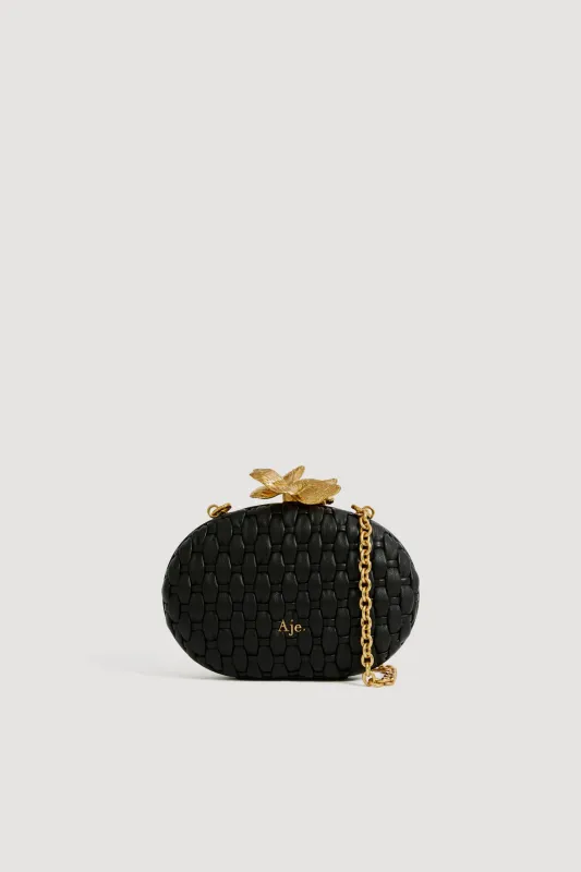 Retrofete Woven Clutch made by Aje