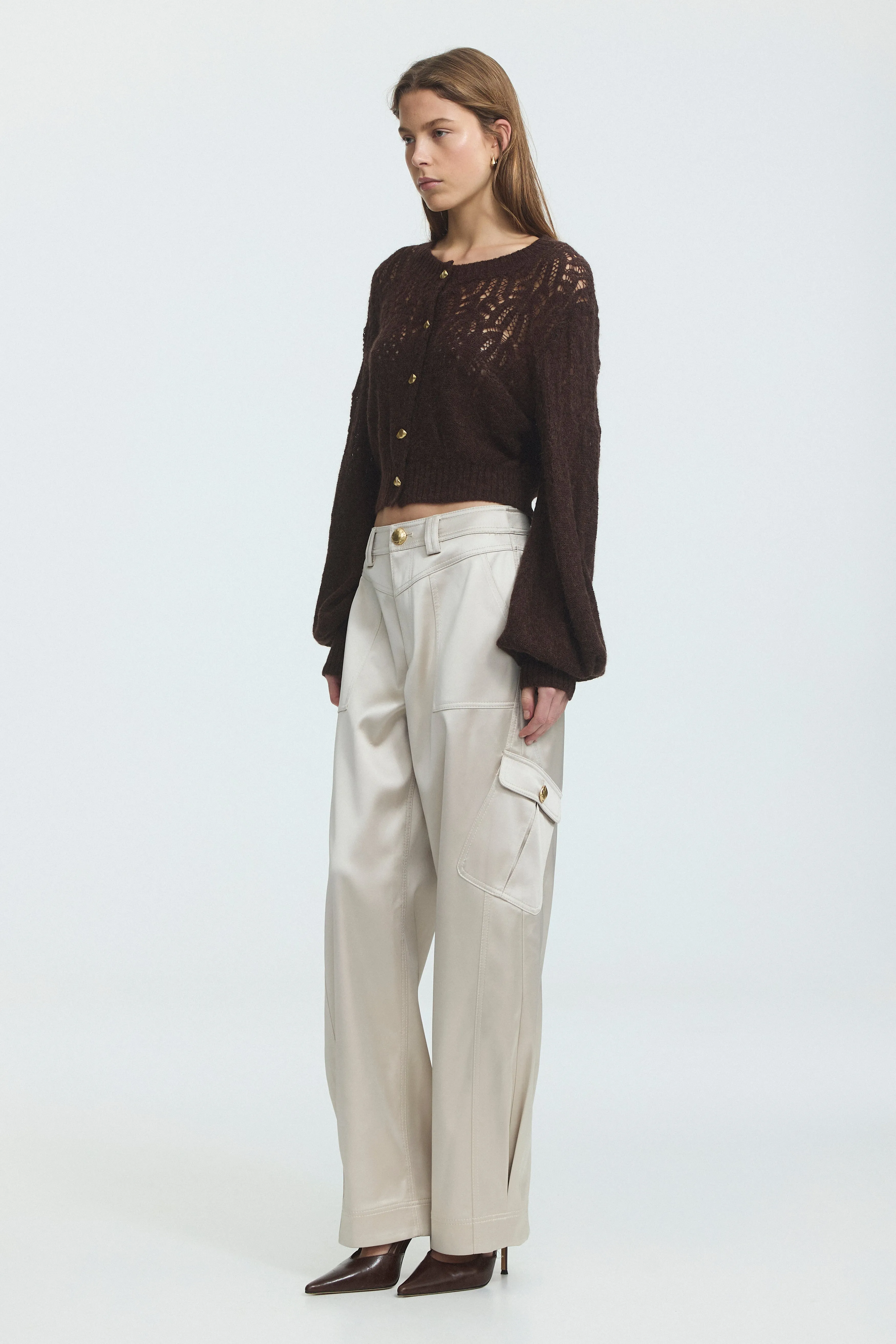 Brielle Lace Knit Cardigan sold by Aje product image thumbnail 5
