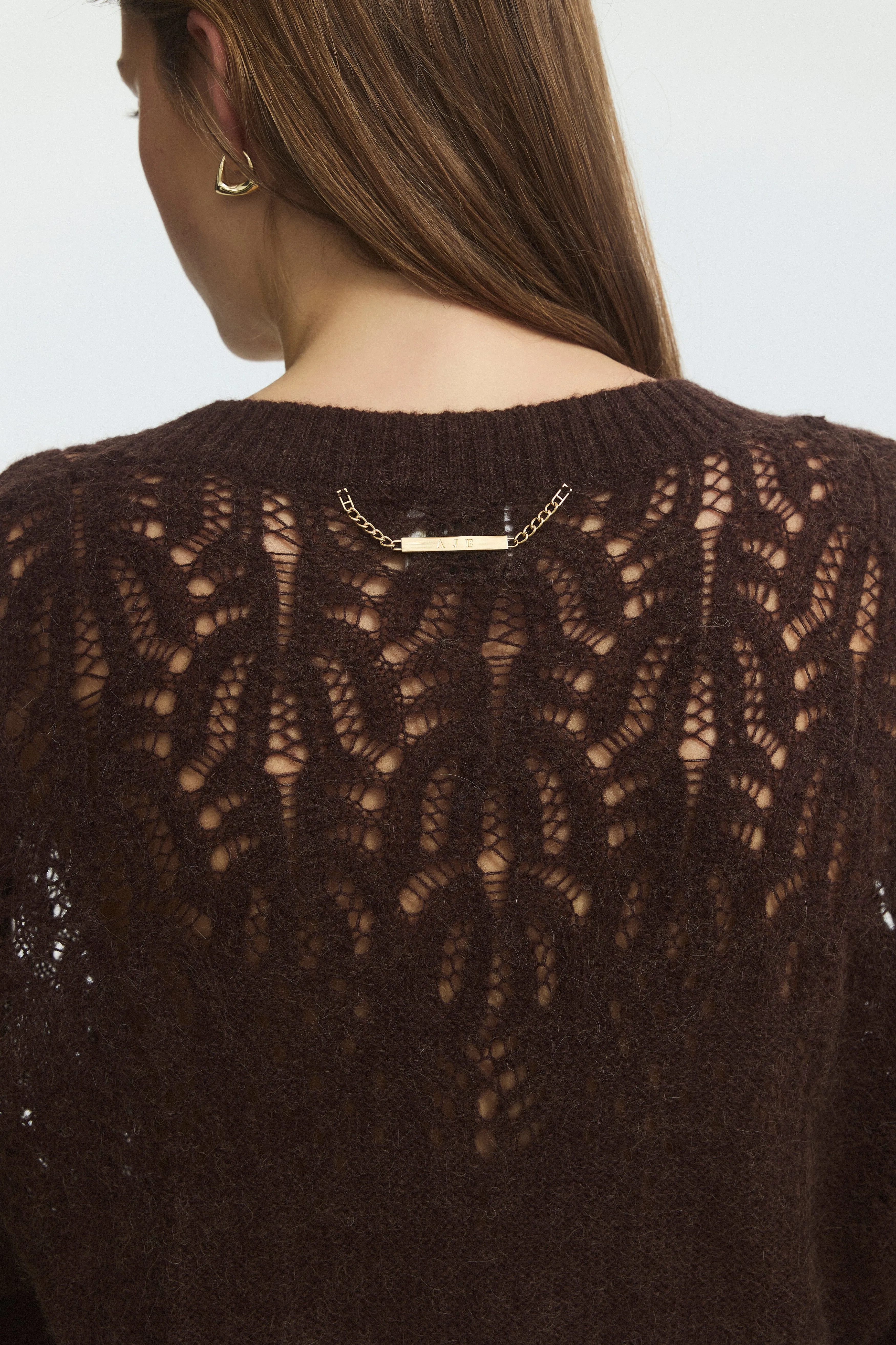 Brielle Lace Knit Cardigan sold by Aje product image thumbnail 4