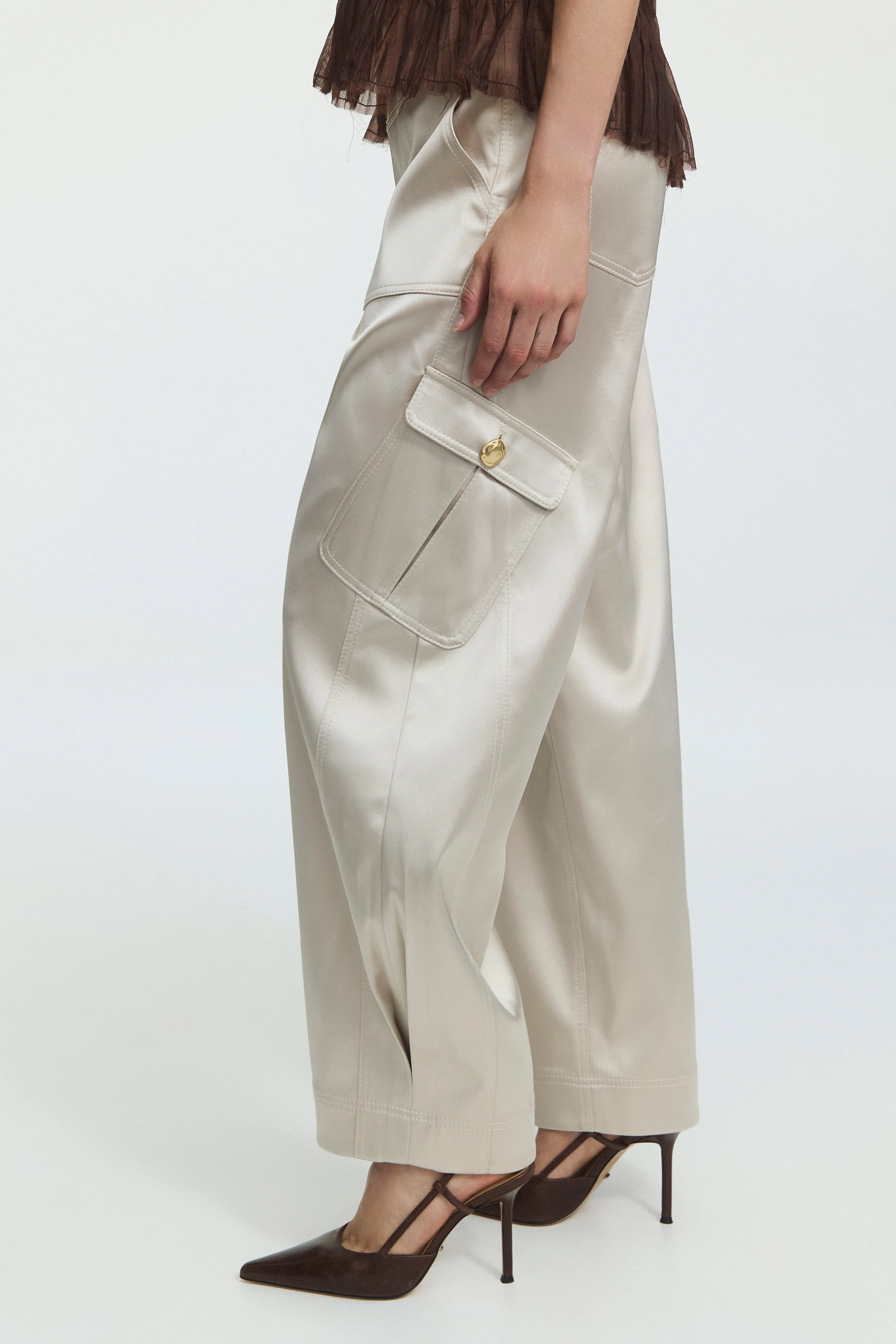 Ardena Satin Cargo Pant sold by Aje product image thumbnail 5
