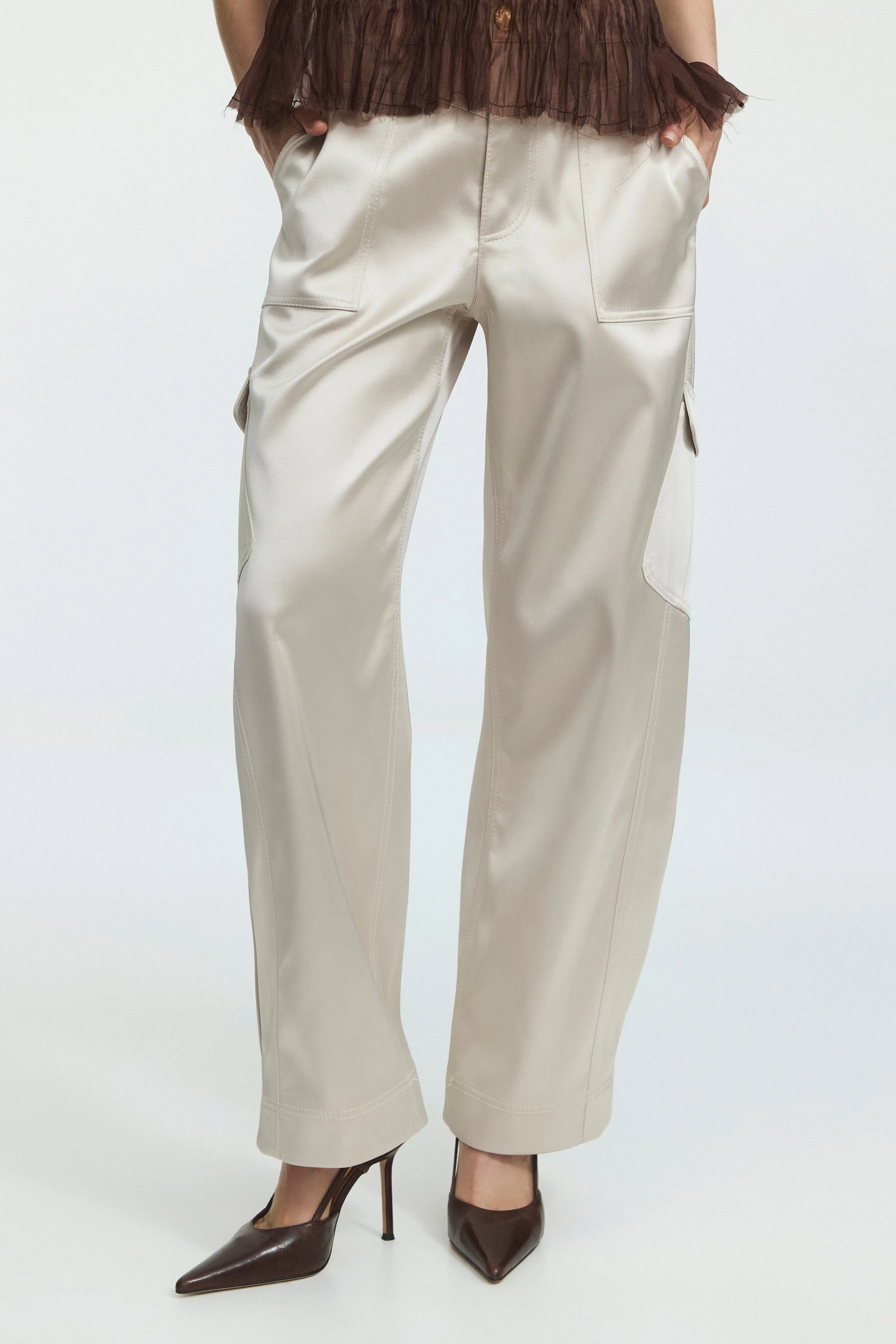 Ardena Satin Cargo Pant sold by Aje product image thumbnail 3