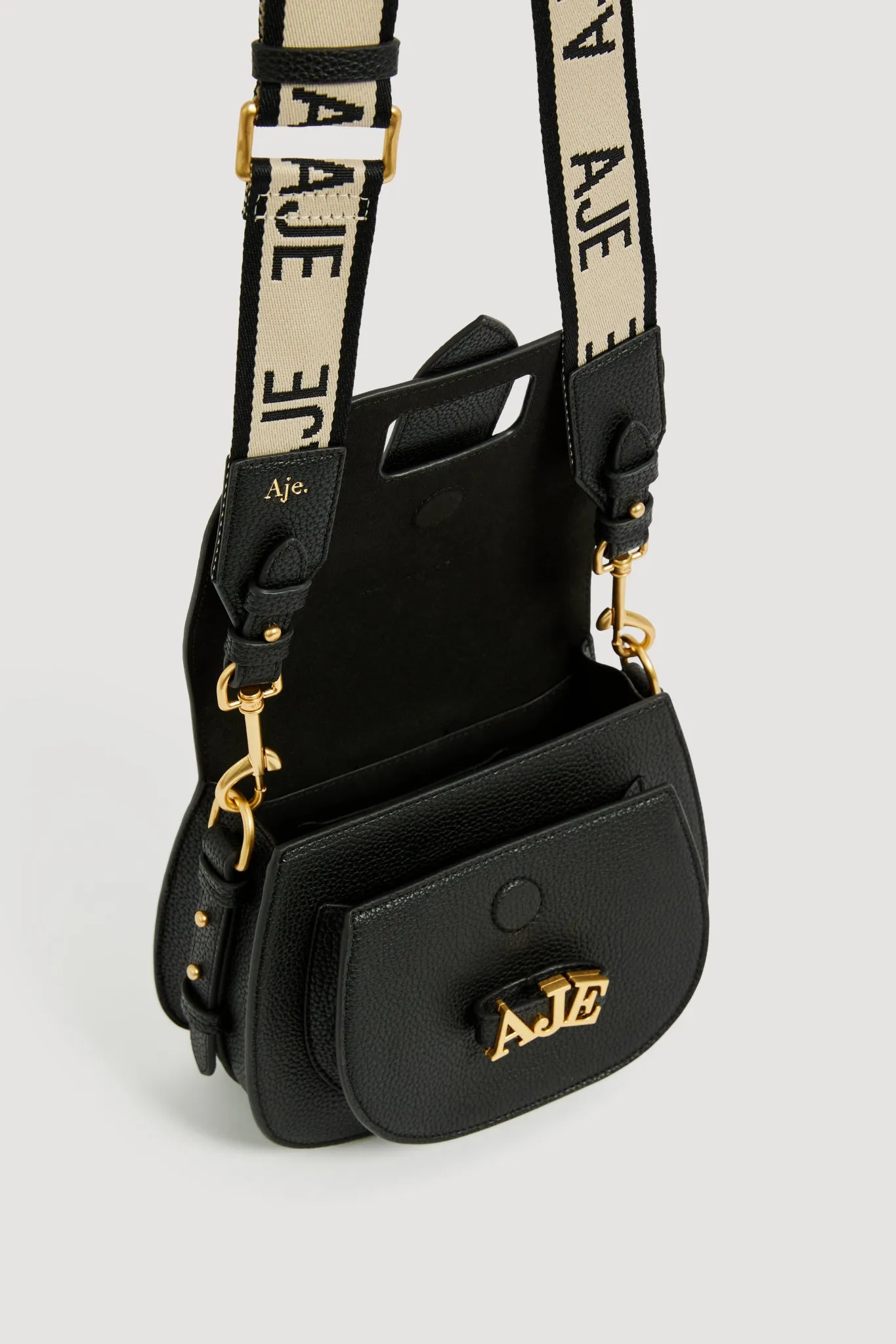 Viva Texture Small Saddle Bag sold by Aje product image thumbnail 4