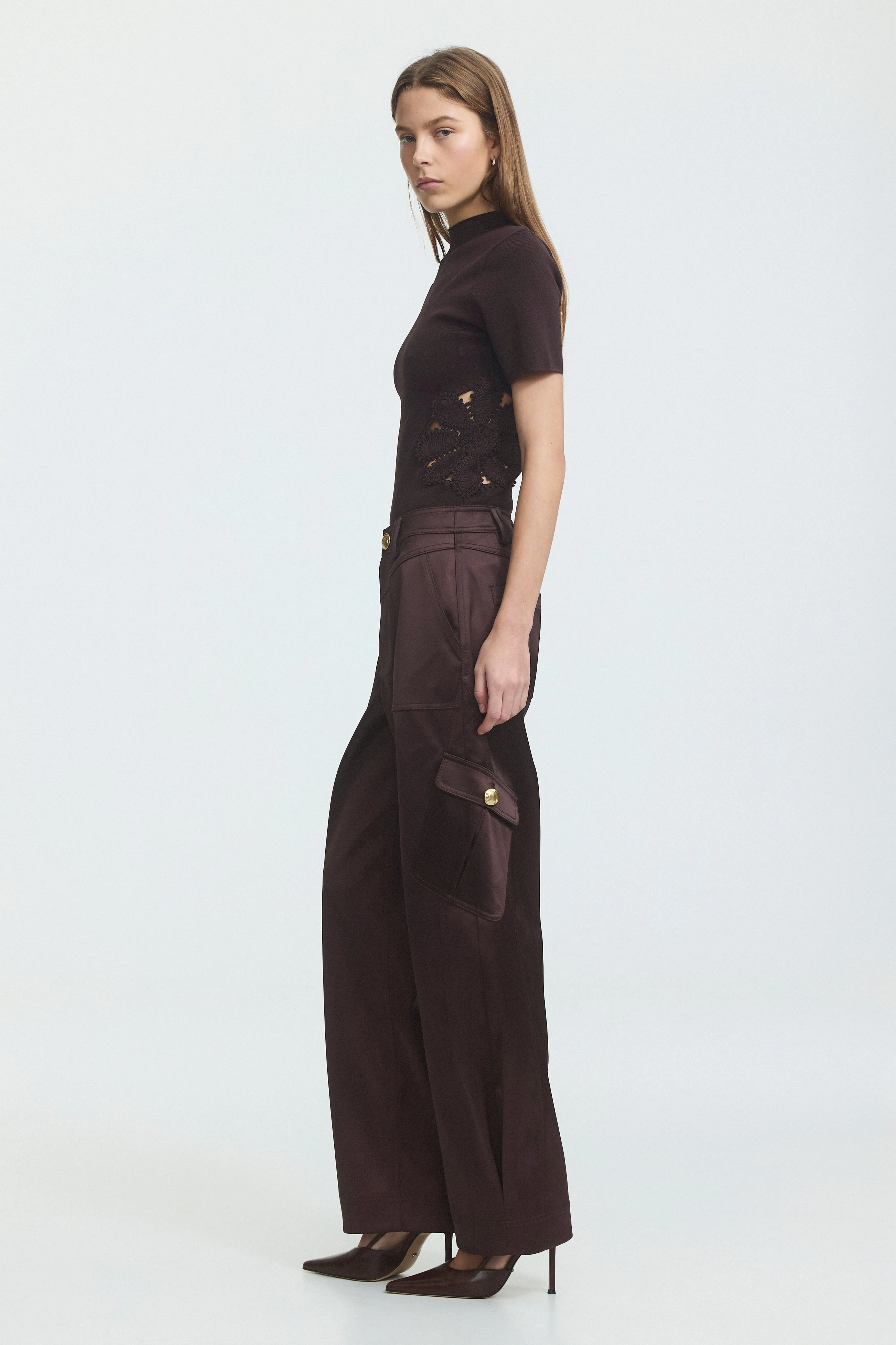 Miri Slim Knit Tee sold by Aje product image thumbnail 5
