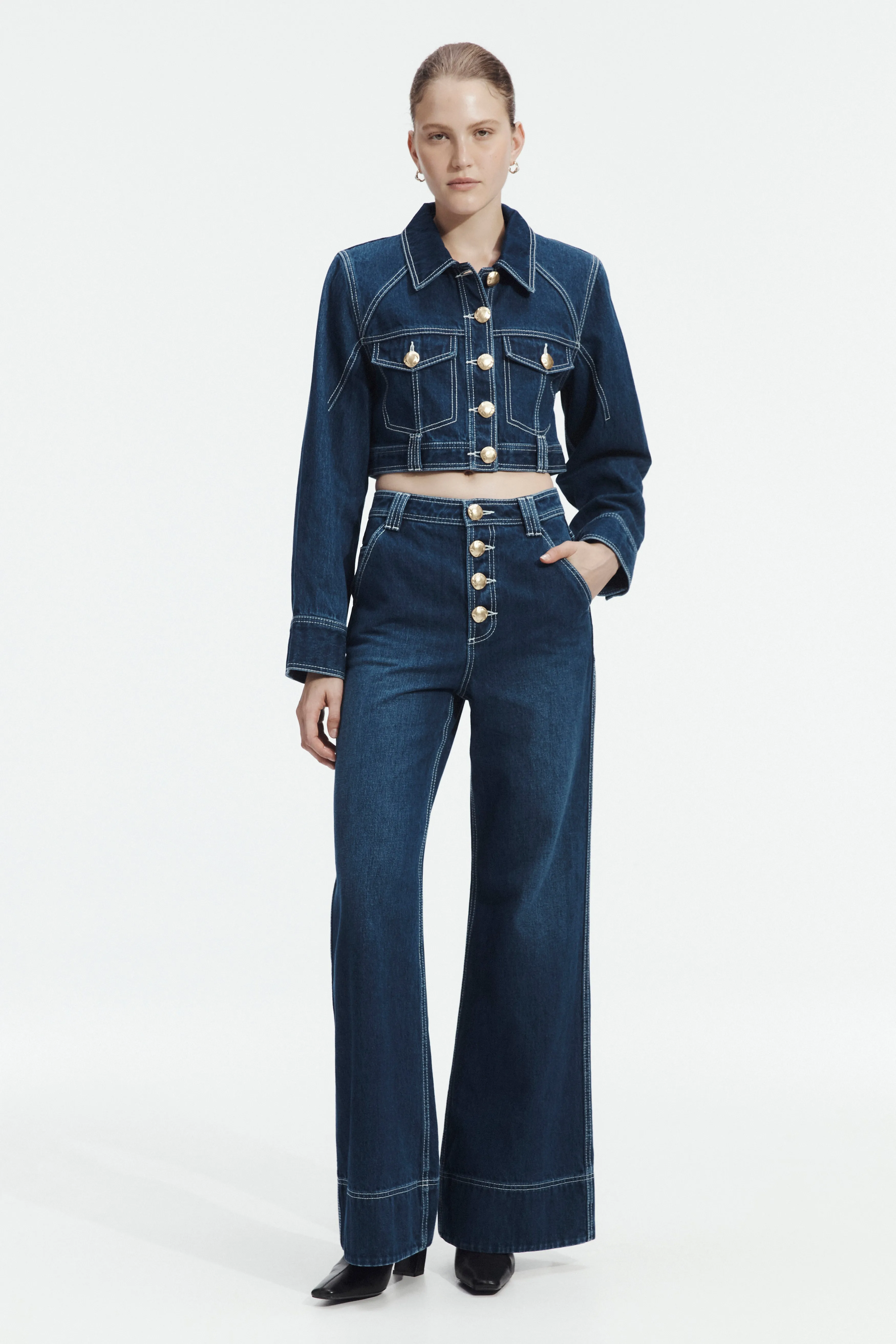 Rylee Denim Jean sold by Aje