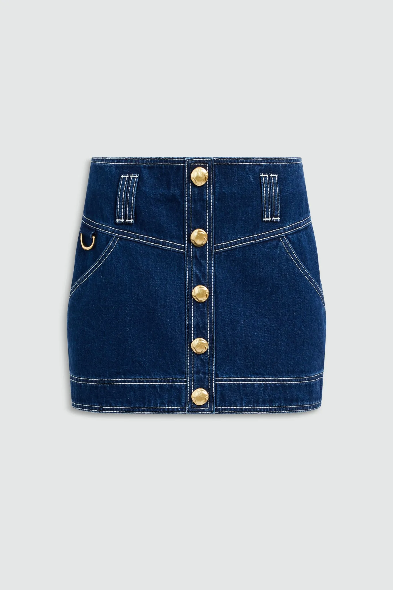 Rylee Denim Mini Skirt sold by Aje product image thumbnail 2