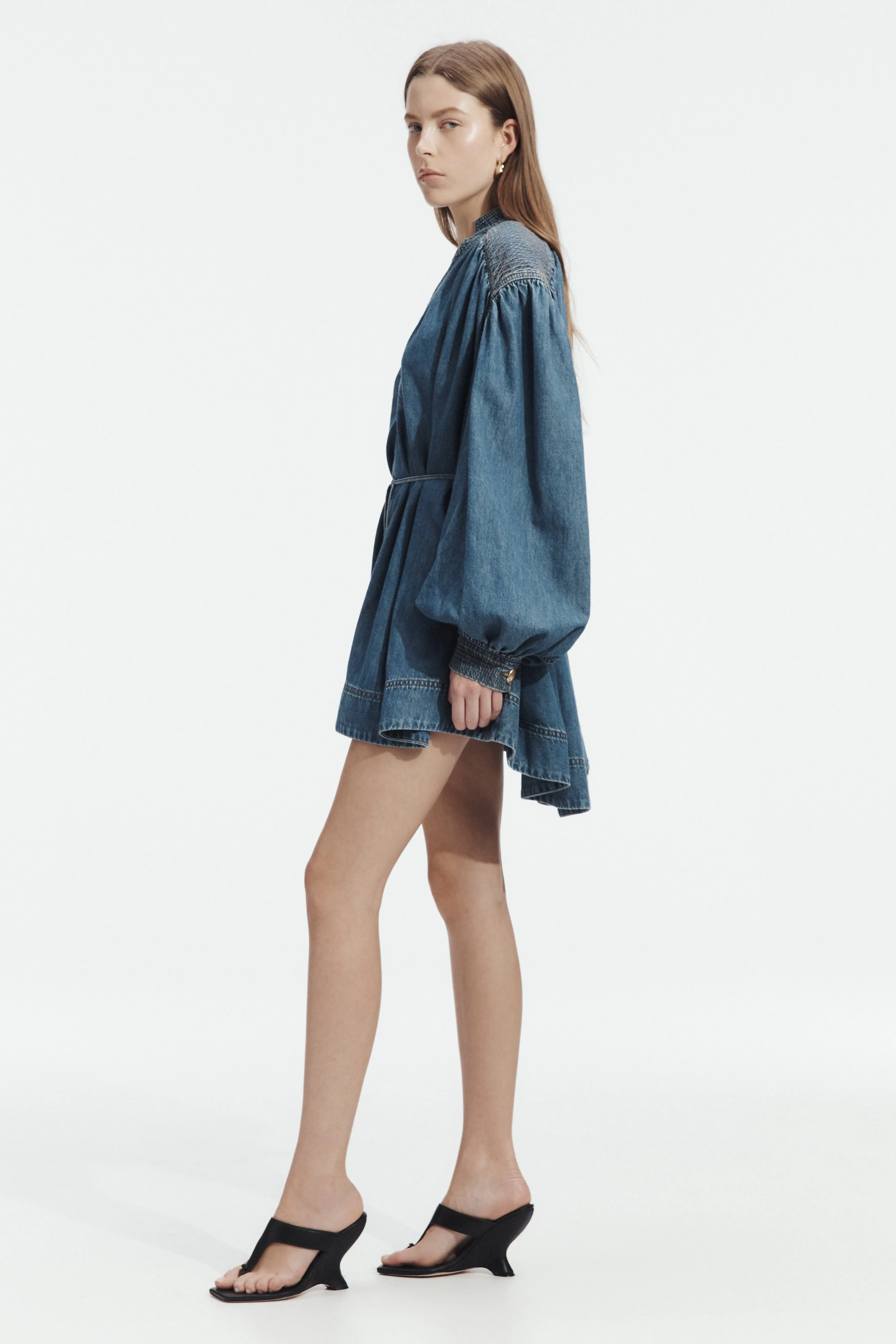 Viva Denim Mini Dress sold by Aje product image thumbnail 5